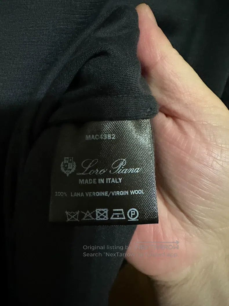 Loro Piana Loro Piana Men's King's Gift Short Sleeve T-Shirt Size US XXL / EU 58 / 5 - 3 Thumbnail