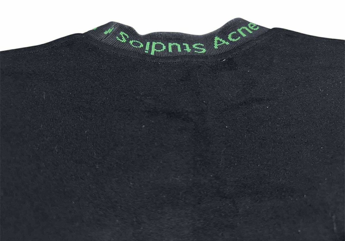 Acne Studios 🔥Acne Studios Navid Tee Mock Neck Spell Out Size US M / EU 48-50 / 2 - 5 Thumbnail