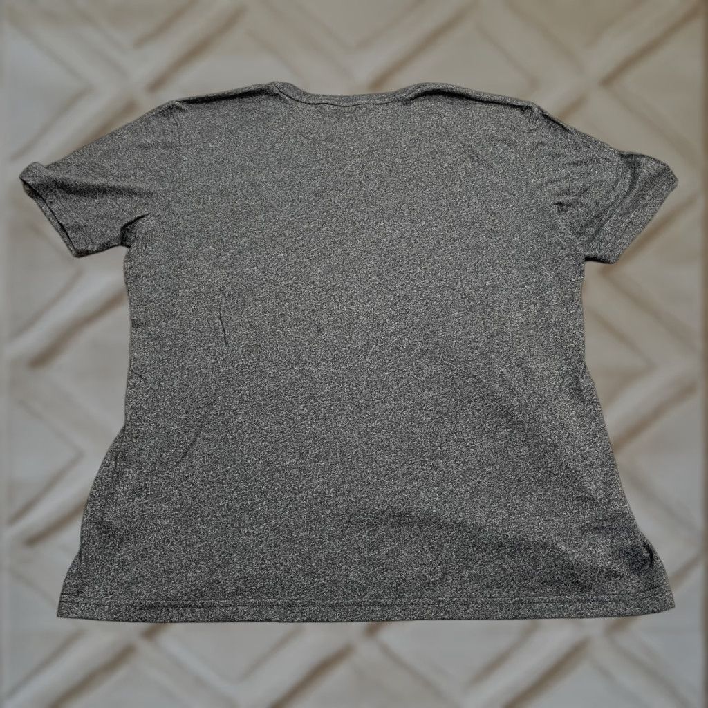 Vintage Liv Basic T-Shirt Womens XXXL Dark Gray V-Neck Short Sleeve Casual Stretch Tee Size XXL / US 16-18 / IT 52-54 - 1 Thumbnail