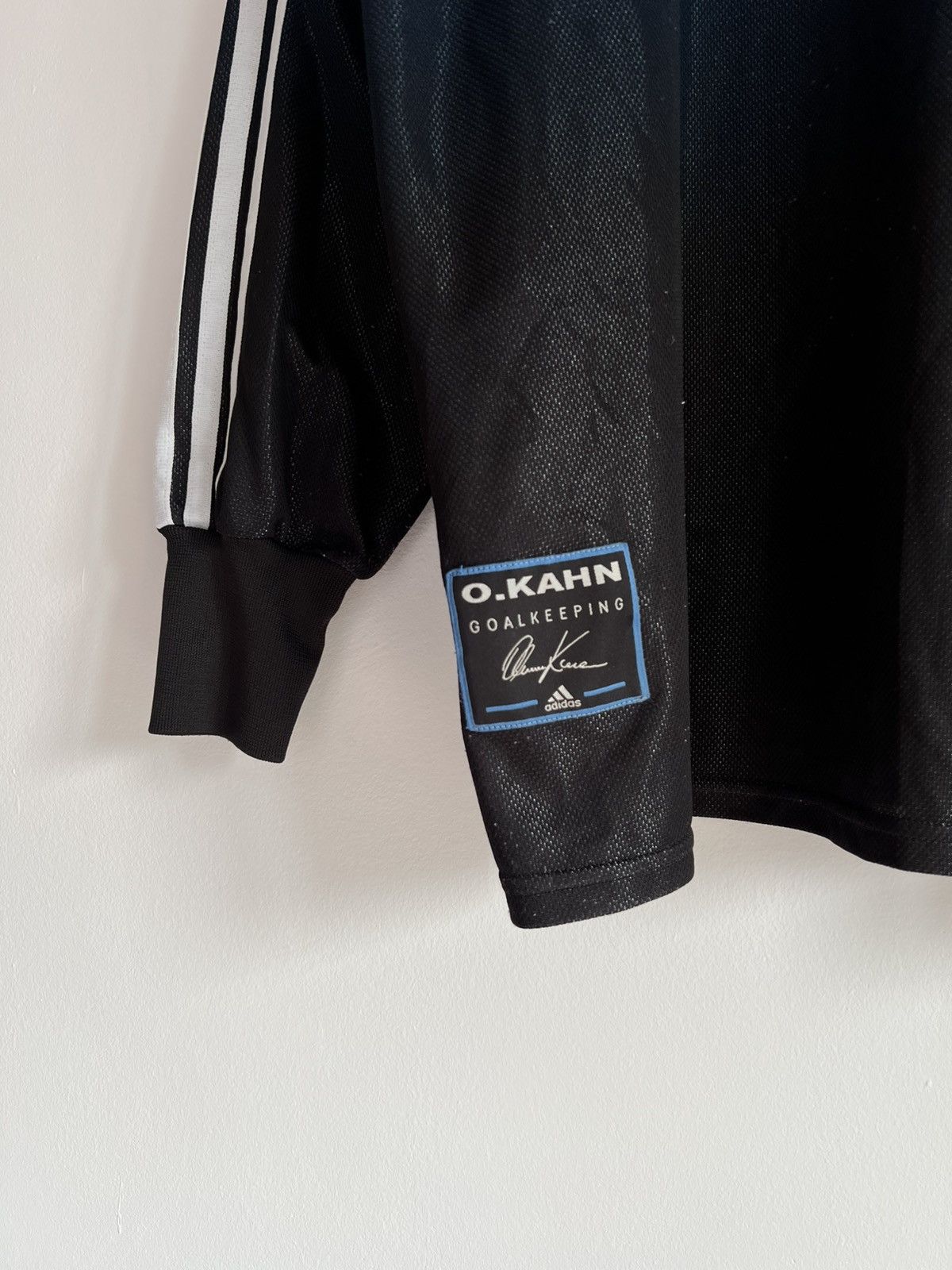 Oliver Kahn 1990's Adidas Goalkeeper Shirt