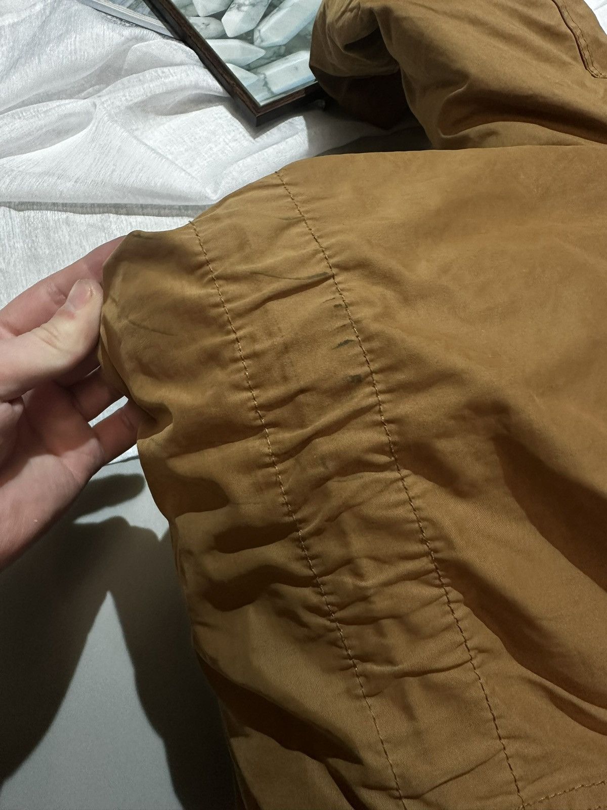 Acne Studios Acne Tan Puffer Parka Coat Detachable Hood Padded Liner 34SM Size S / US 4 / IT 40 - 14 Thumbnail
