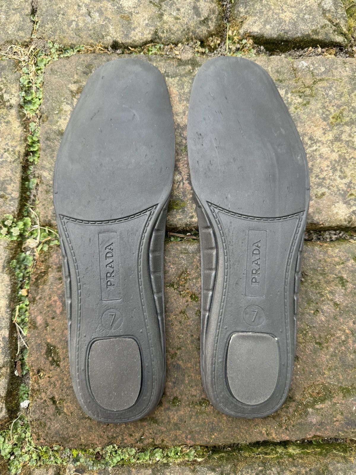Prada Authentic 💫Prada💫 (4E2854) Trainers Grey Camouflage suede… Size US 8.5 / EU 41-42 - 12 Thumbnail