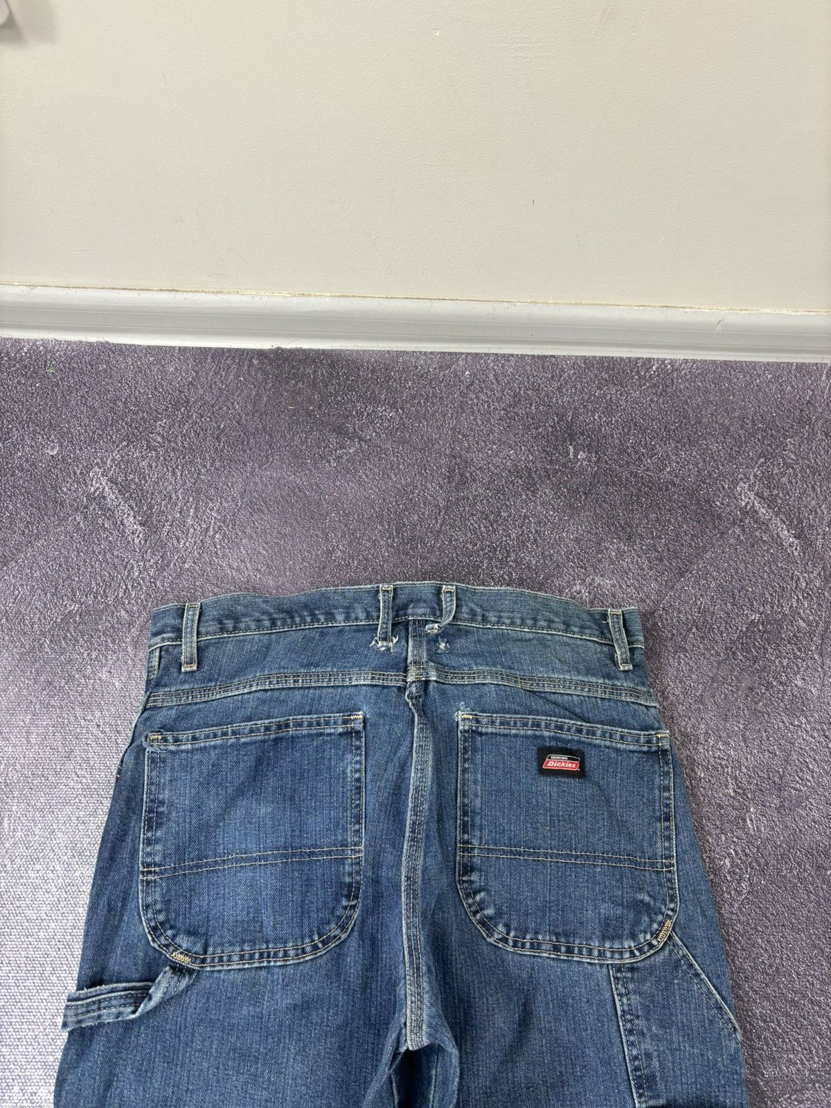 Dickies Vintage Dickies Relaxed Fit Blue Work Denim Hype Jeans Size US 32 / EU 48 - 5 Thumbnail