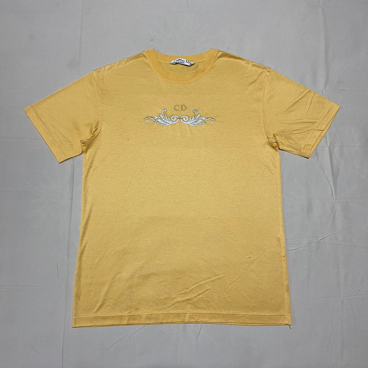 Christian Dior Monsieur Vintage Christian Dior Sports Embroidered T-Shirts Size US M / EU 48-50 / 2 - 1 Thumbnail