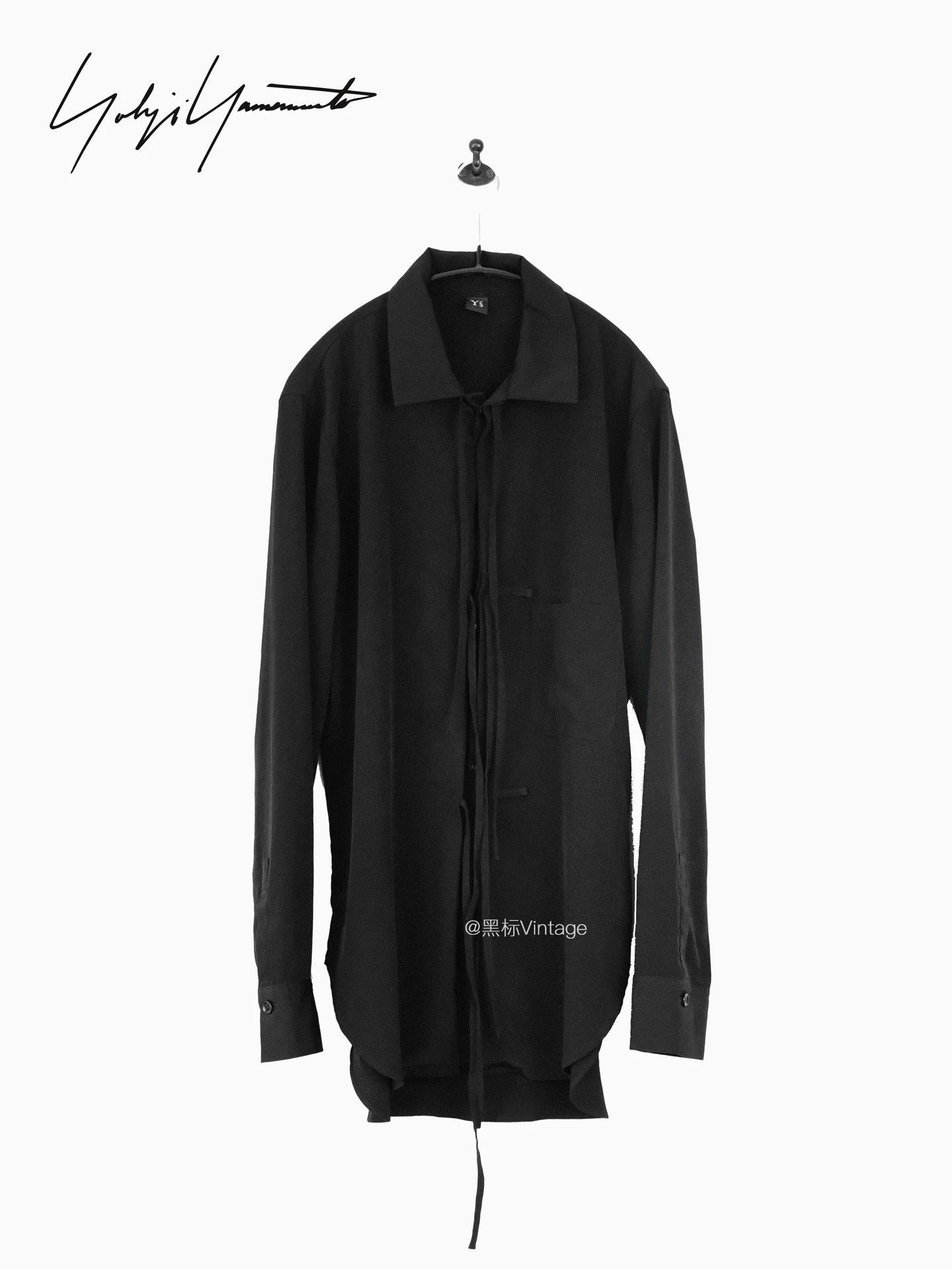 Yohji Yamamoto Yohji Yamamoto Y's 21AW Vintage Dragon Knot Shirt Size US M / EU 48-50 / 2 - 1 Thumbnail