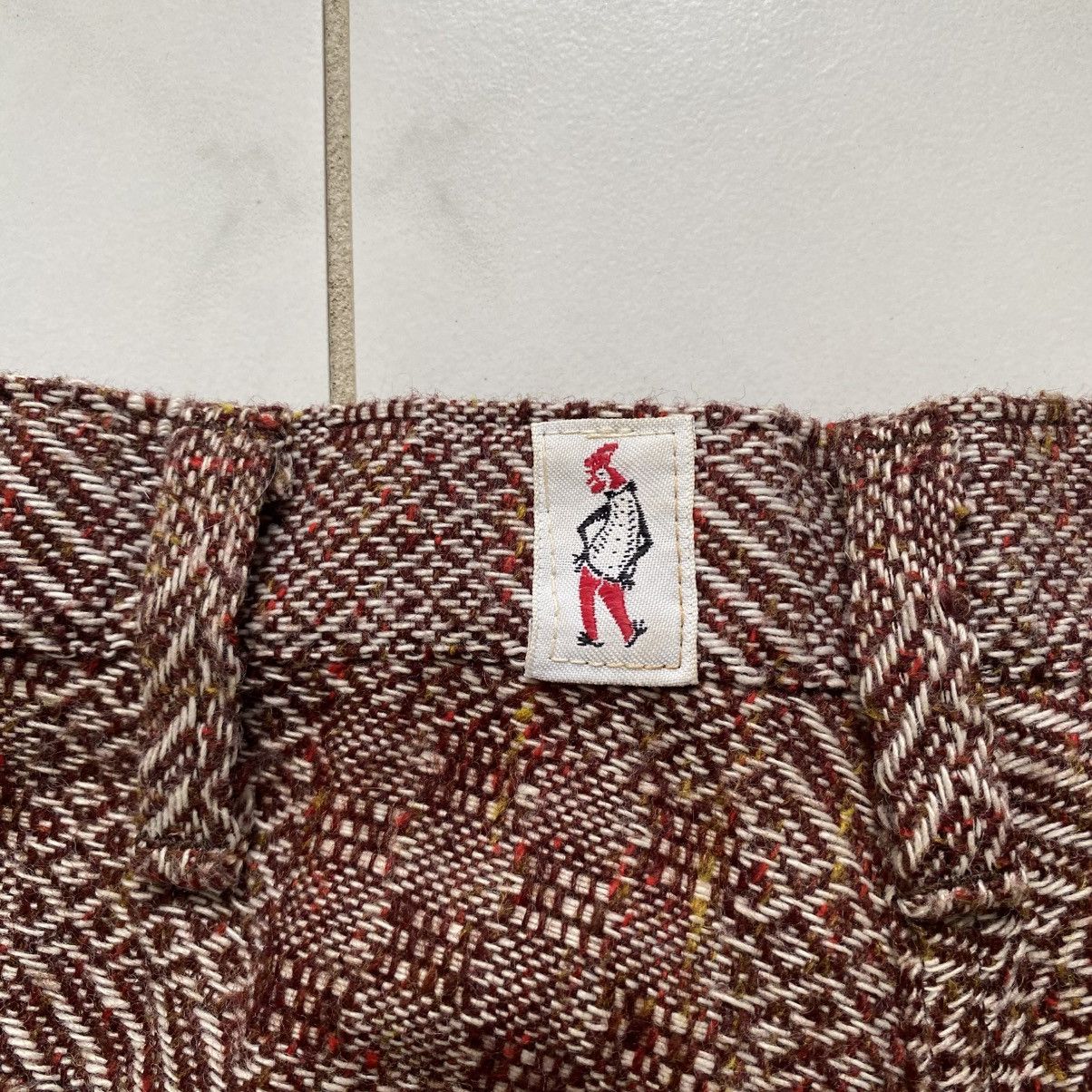 Vintage Vintage 1970s 70s Bell Bottom Flare Pants Tweed 29” Waist Size 29" - 4 Thumbnail