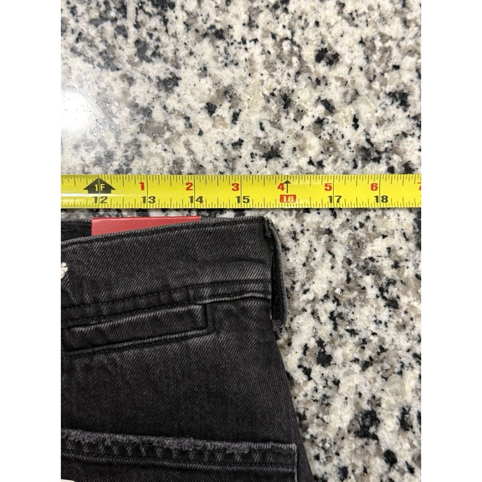 Lucky Brand NWT Lucky Brand Legend Womens 8/29 High Rise Wide-Leg Cropped Black Jeans Size 30" / US 8 / IT 44 - 7 Thumbnail