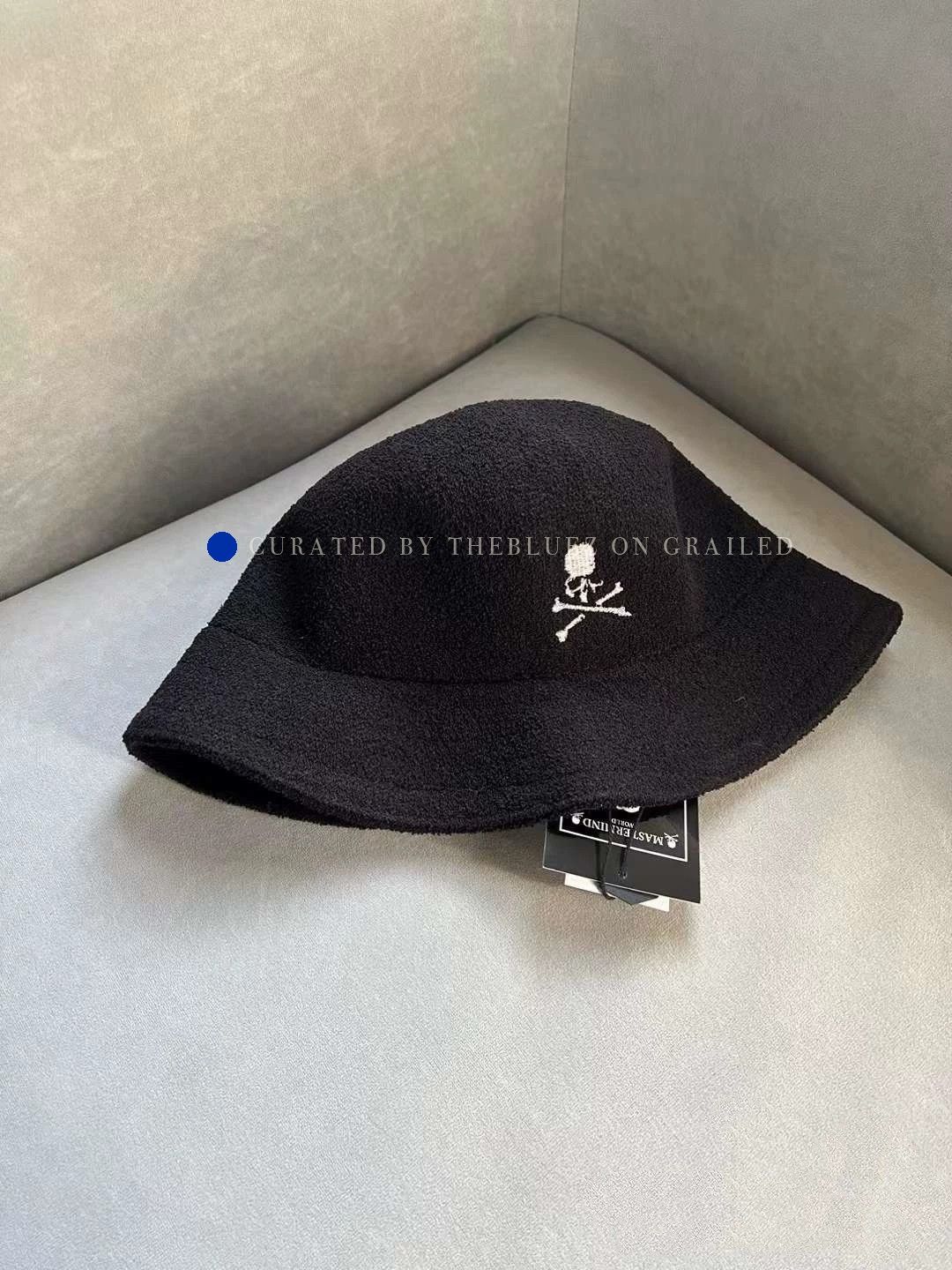 Mastermind Japan Towel Bucket Hat in Black Size ONE SIZE - 1 Thumbnail