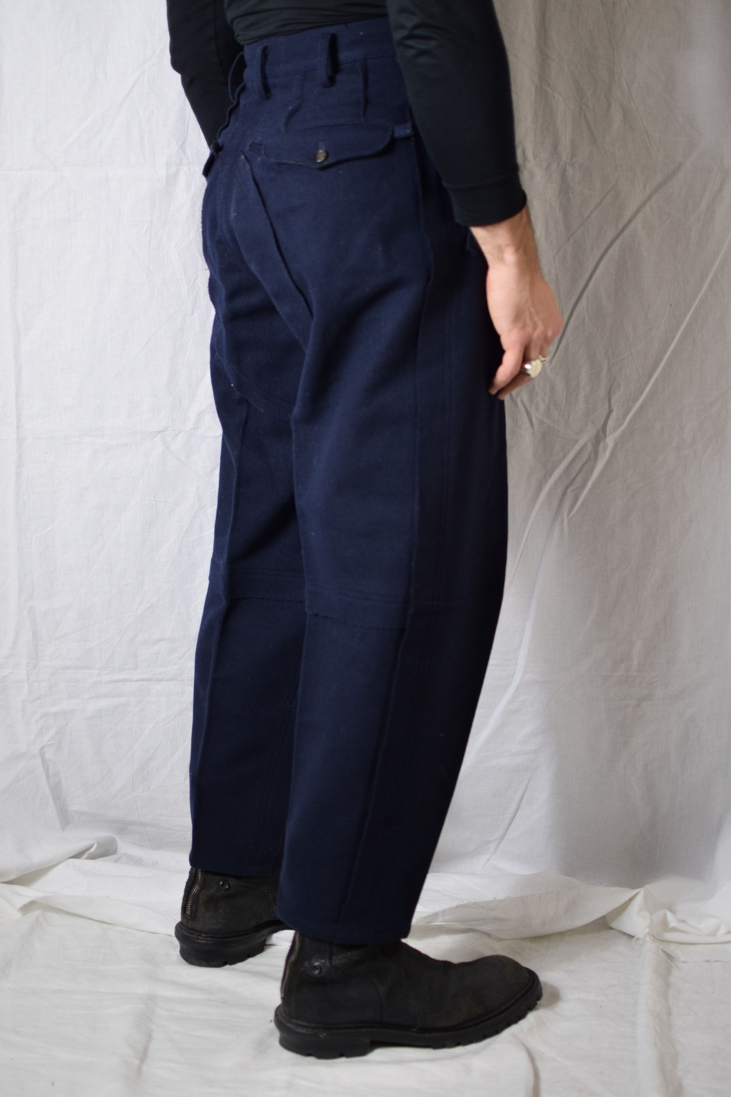Yohji Yamamoto YYPH AW93 Wool-Linen Pants - HP-P54-111 Size US 30 / EU 46 - 7 Thumbnail