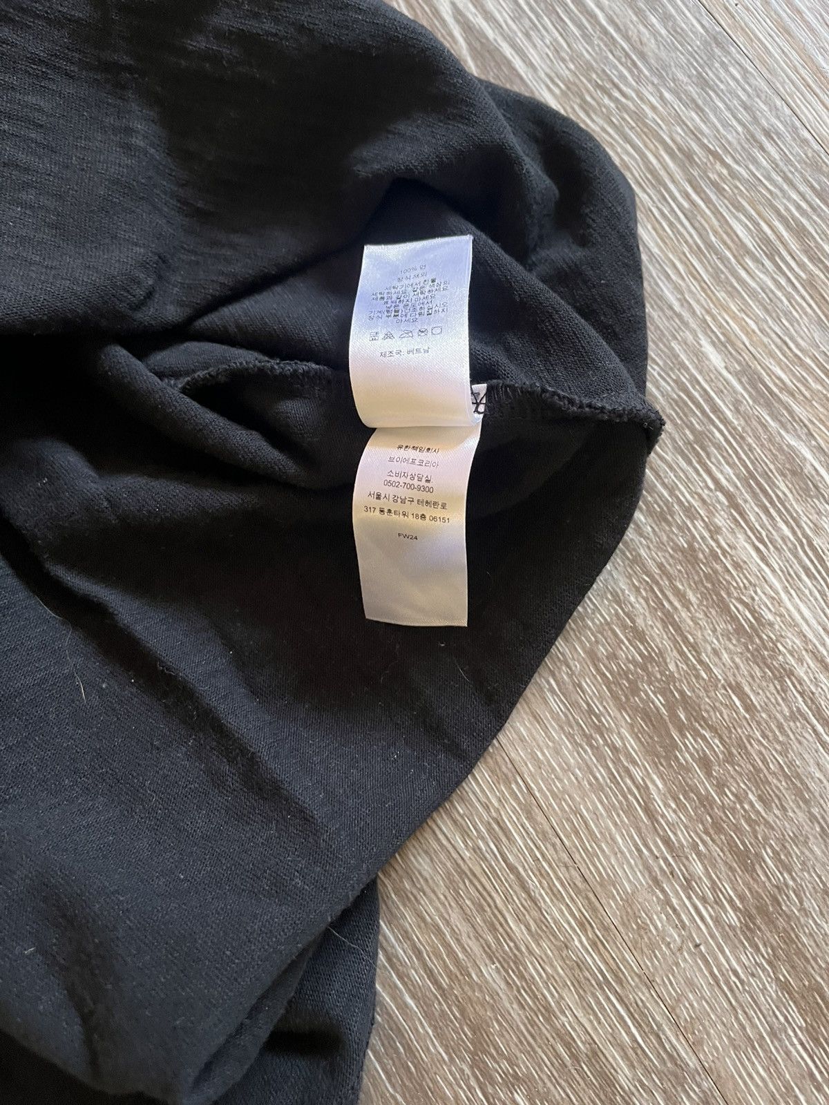 Supreme Supreme pocket tee black Size US XL / EU 56 / 4 - 7 Thumbnail