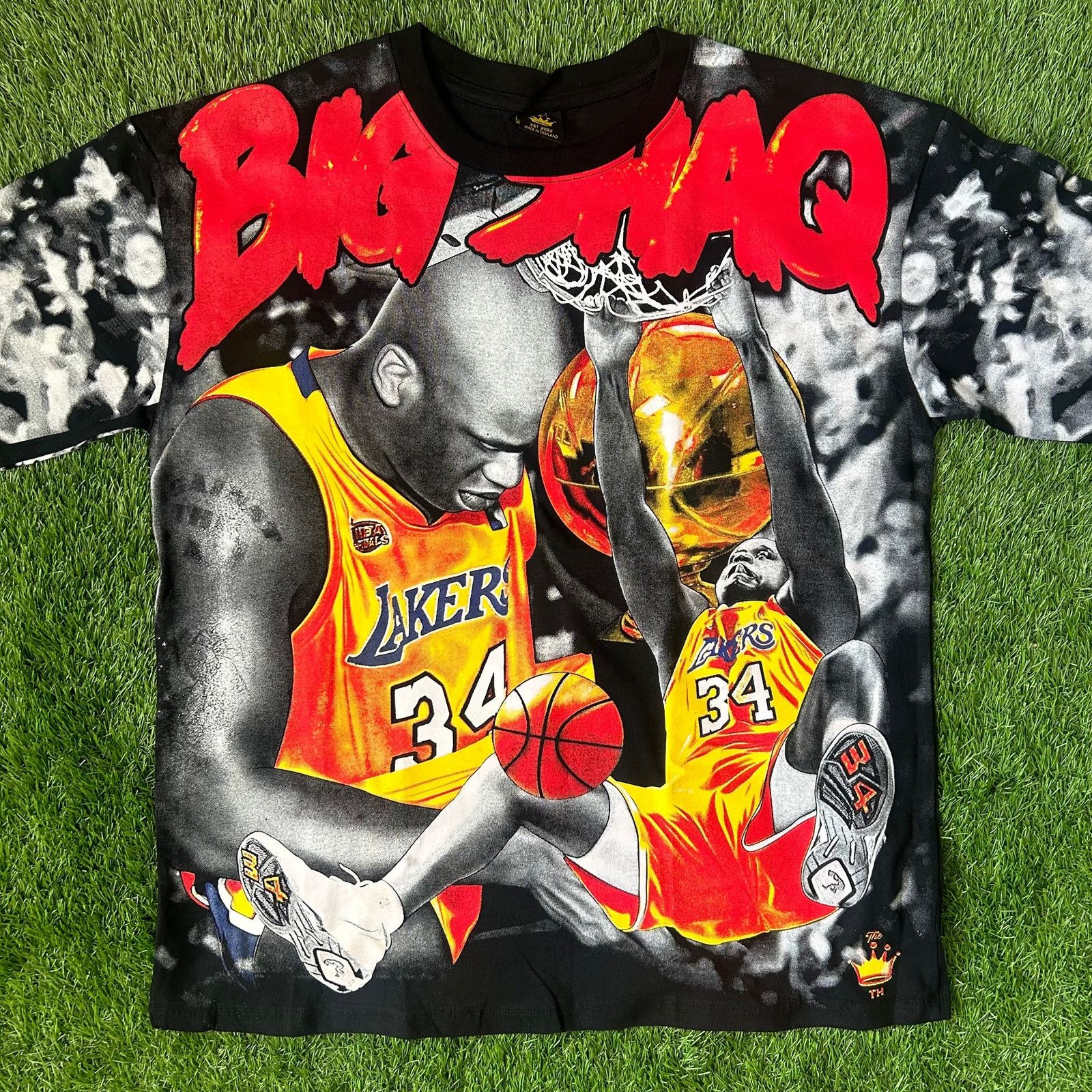 Vintage Big Shaq All Over Tee Size US L / EU 52-54 / 3 - 1 Thumbnail