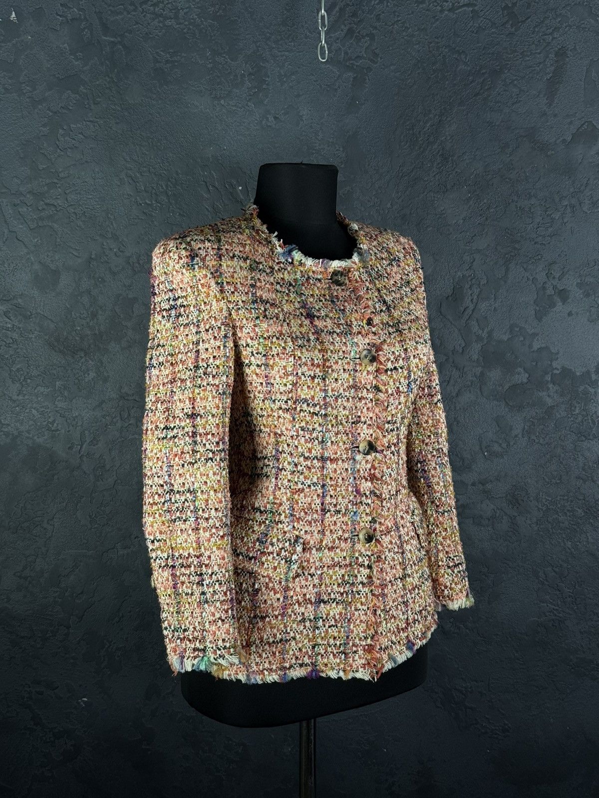 Etro ETRO Women’s Cotton-Blend Tweed Jacket Size 40 Size S / US 4 / IT 40 - 6 Thumbnail
