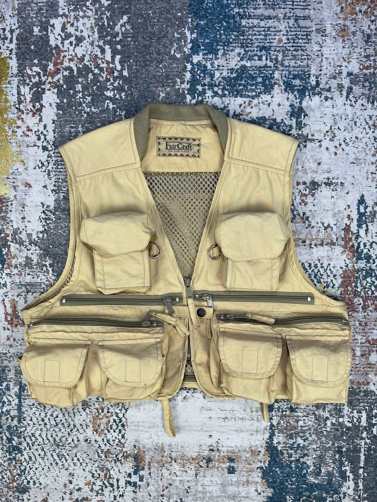 Vintage Vintage Fair Craft 3D Pocket Utility Outdoor Vest Size US M / EU 48-50 / 2 - 1 Thumbnail