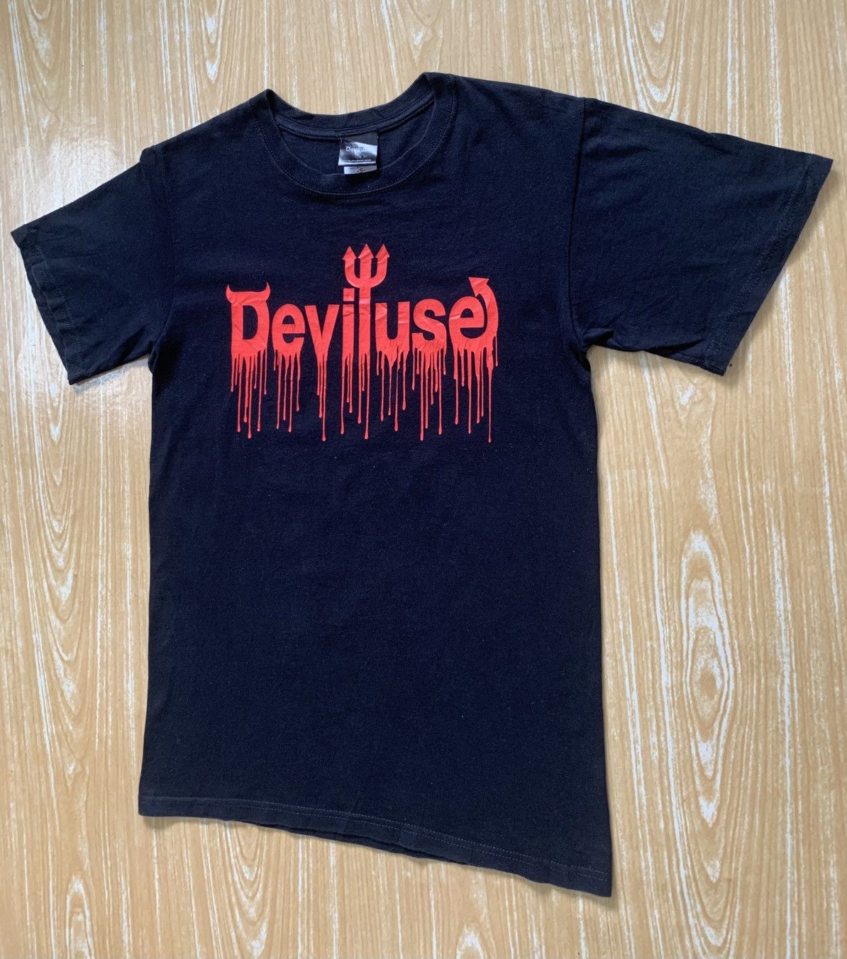 Devilock Deviluse Logo Blood T Shirt Size US S / EU 44-46 / 1 - 5 Thumbnail