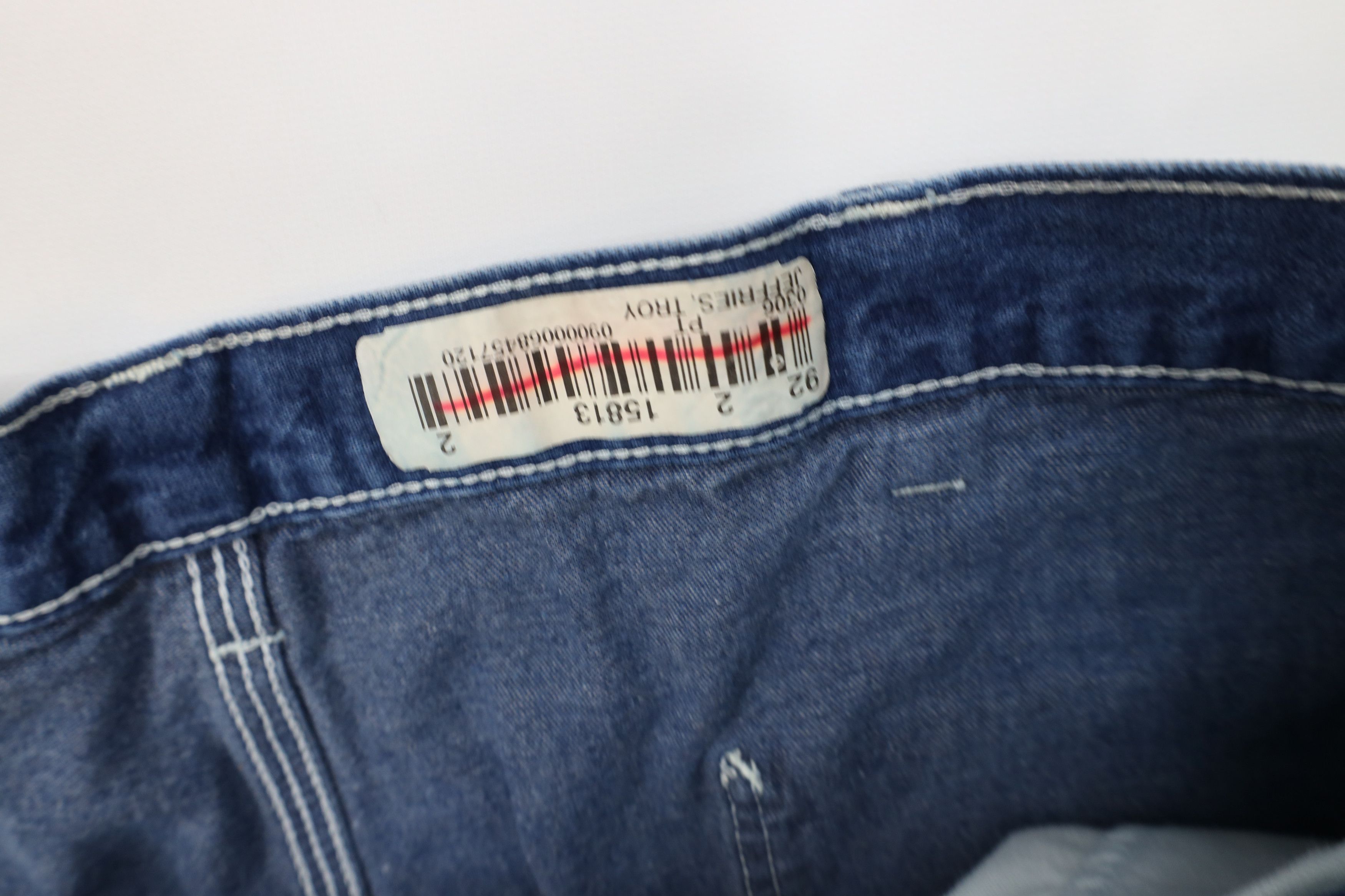 Carhartt Vintage Y2K Carhartt Wide Leg Dungaree Denim Jeans Blue Size US 40 / EU 56 - 9 Thumbnail