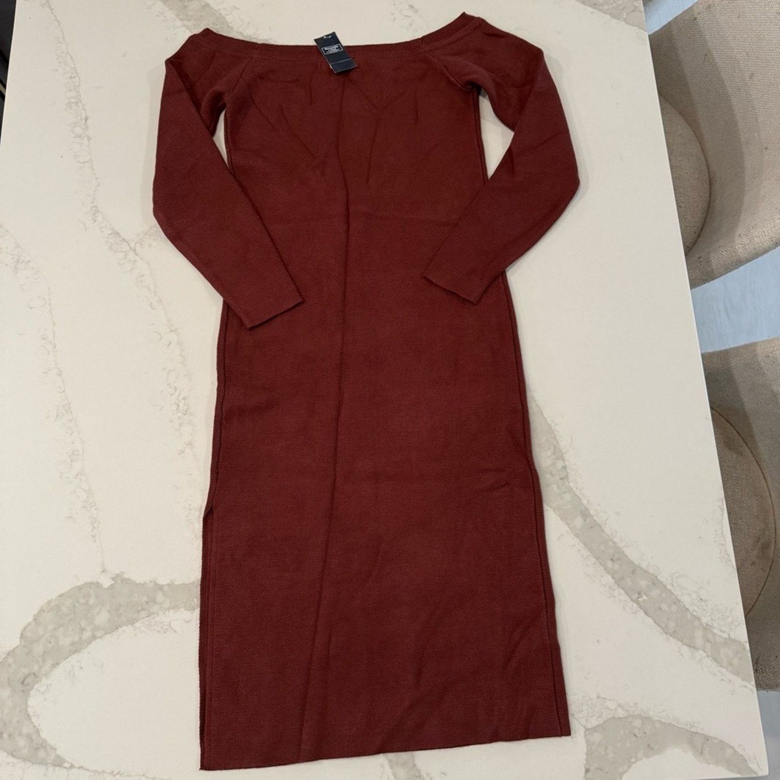 Abercrombie & Fitch Abercrombie & Fitch NWT Off Shoulder Sweater Dress Womens M Size M / US 6-8 / IT 42-44 - 10 Thumbnail