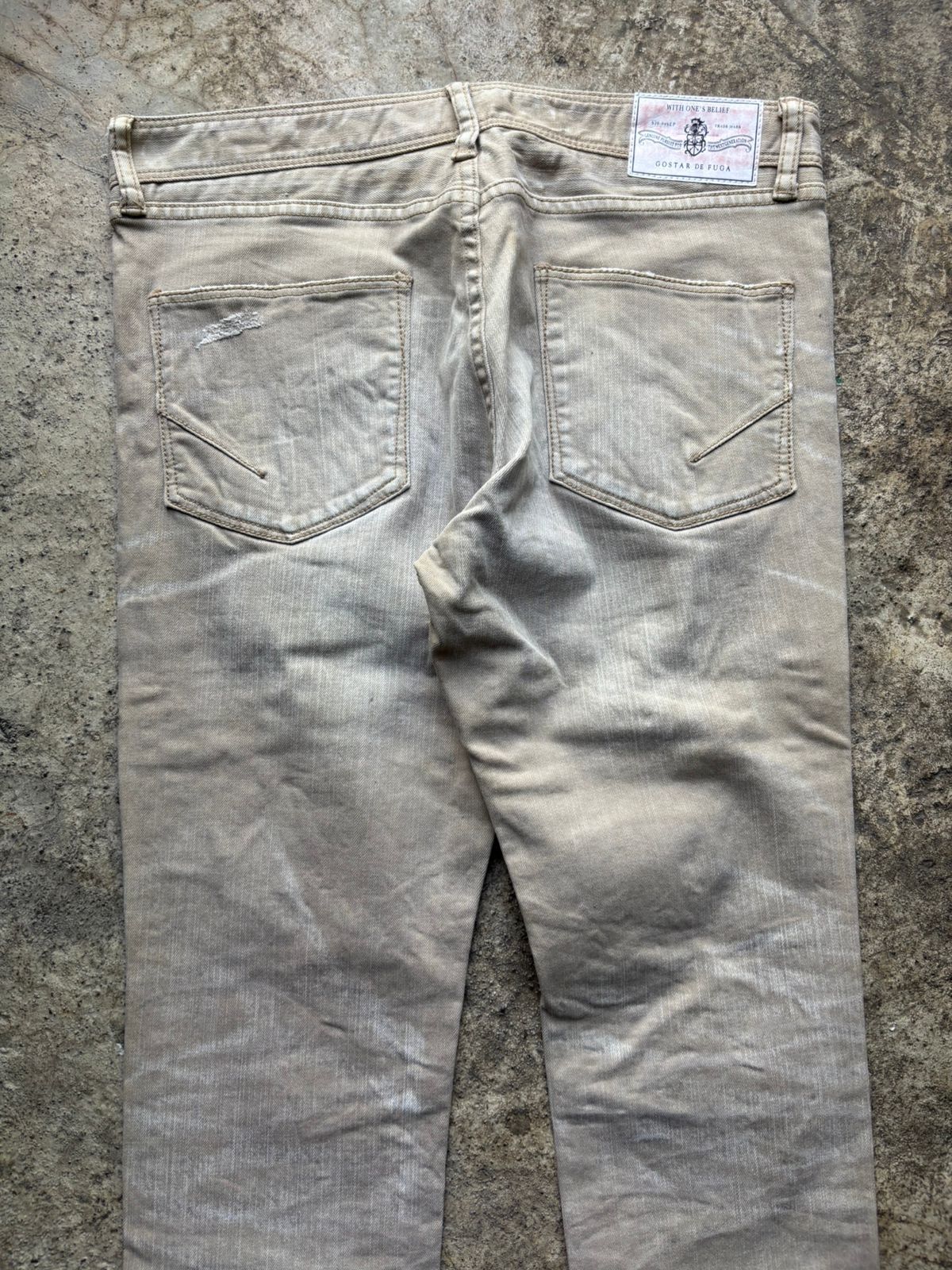 GOSTAR DE FUGA 2000s Gostar De Fuga Distressed Skinny Jeans Size US 30 / EU 46 - 8 Thumbnail
