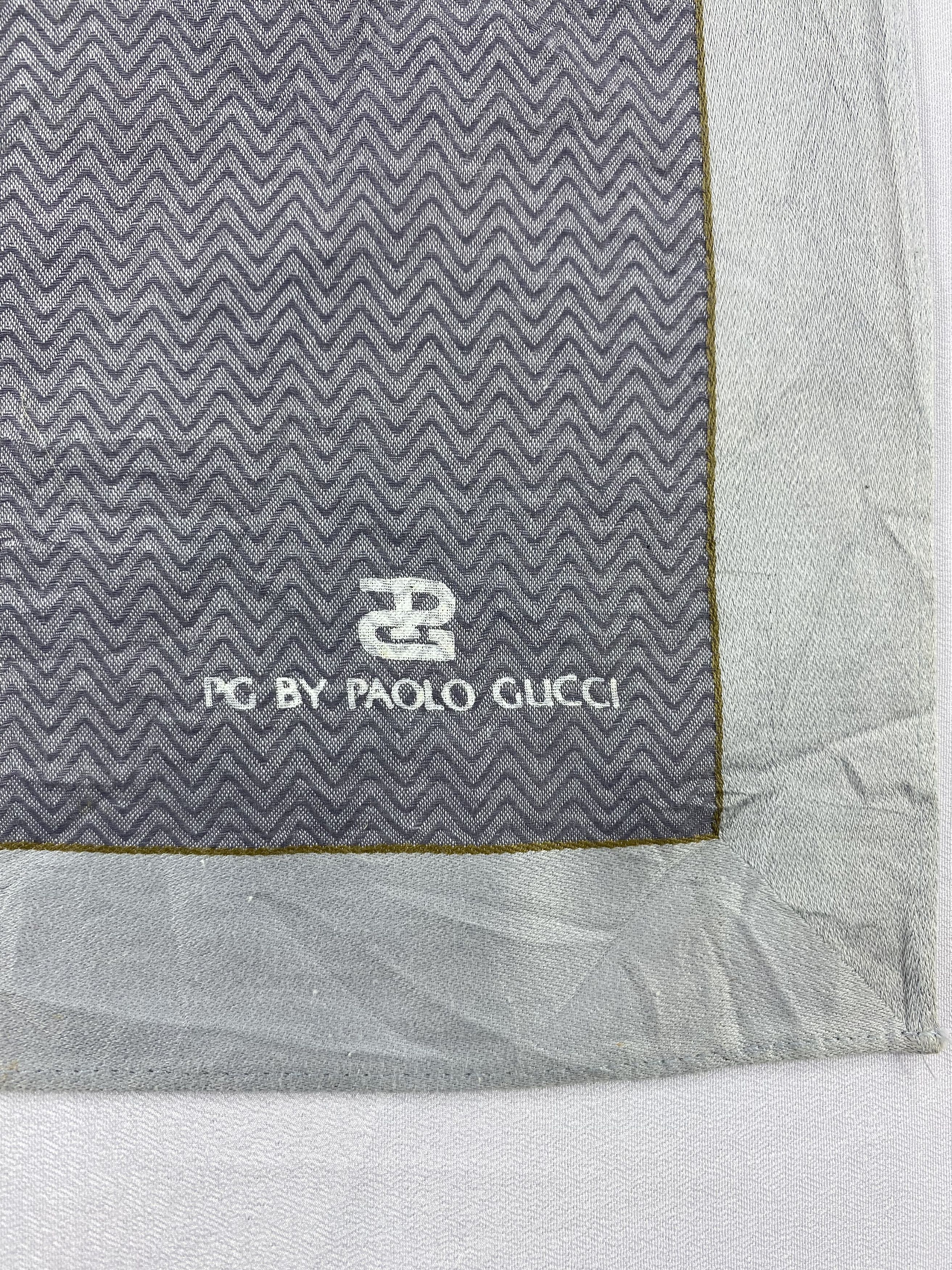 Paolo Gucci × Vintage Paolo Gucci Handkerchief / Bandana / Neckerchief Size ONE SIZE - 5 Thumbnail
