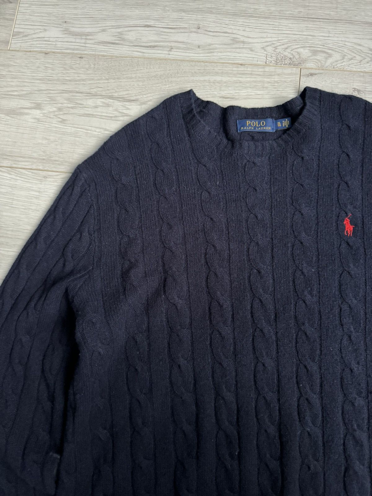 Designer × Polo Ralph Lauren Polo Ralph Lauren Merino Wool Knit sweater Size US XL / EU 56 / 4 - 3 Thumbnail