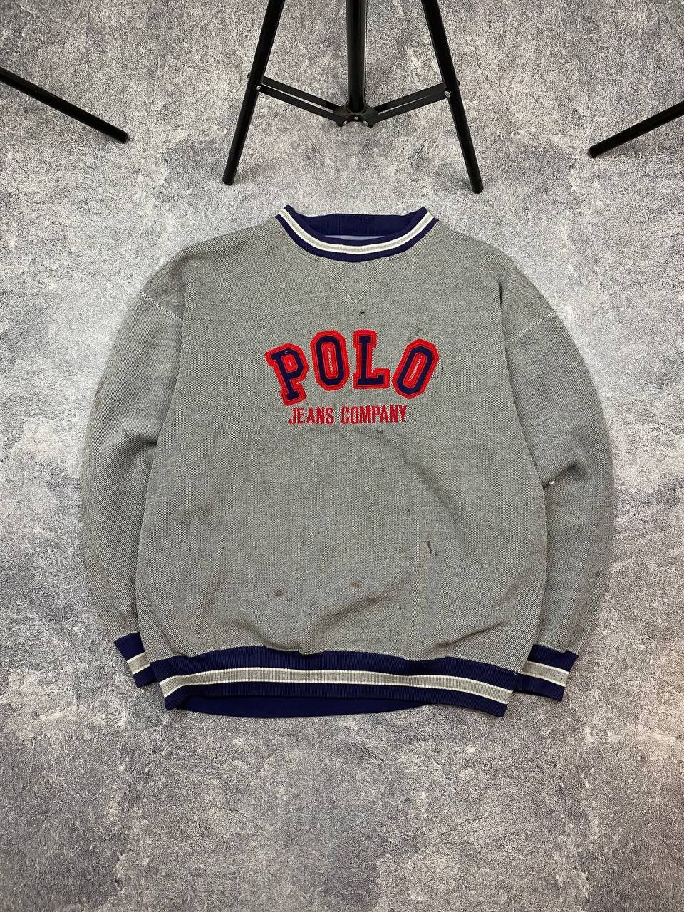 Polo Ralph Lauren × Vintage Ralph Lauren Polo Sport Polo Jeans Sweater Size US L / EU 52-54 / 3 - 1 Thumbnail