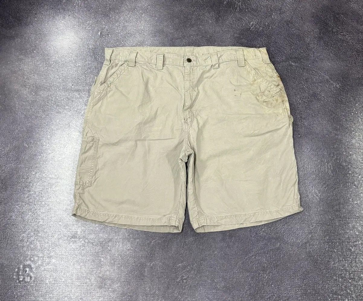 Carhartt × Vintage Vintage Carhartt Y2K American Hype Work Baggy Shorts Size US 44 / EU 60 - 2 Thumbnail