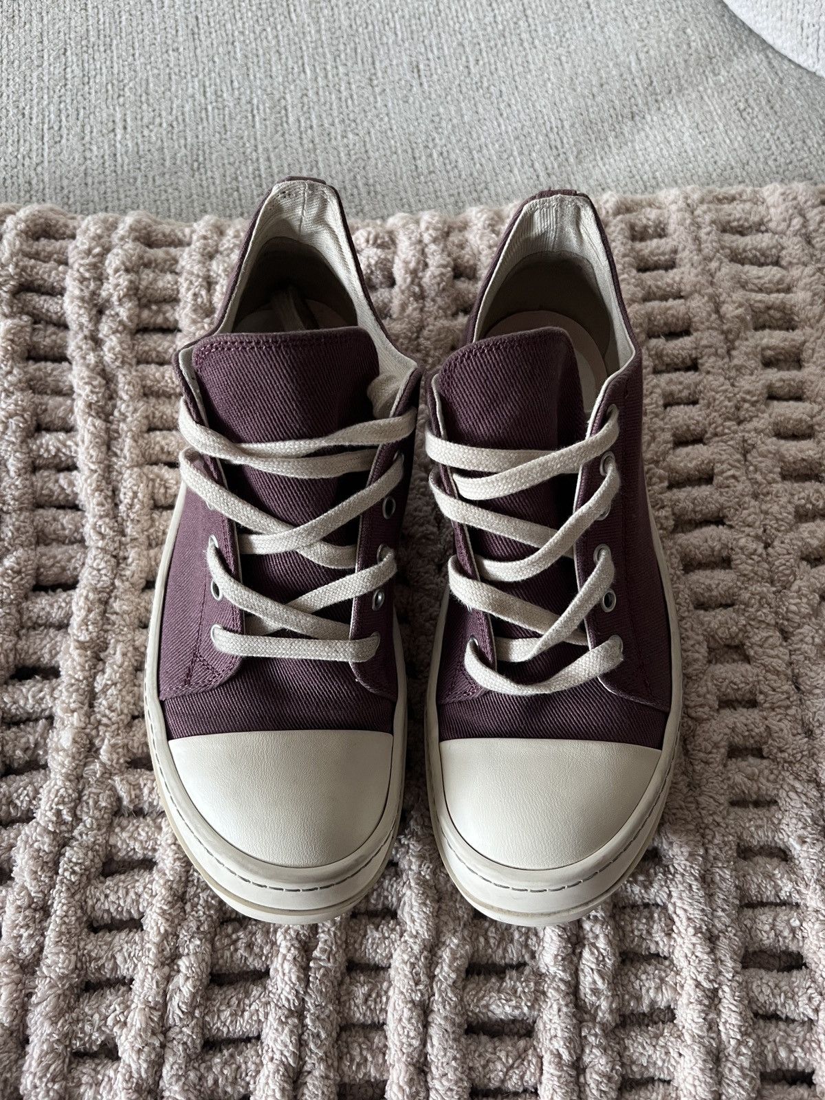 Rick Owens Drkshdw Rick Owens Drkshdw Ramones Mauve Size 6 Size US 6 / EU 39 - 2 Thumbnail
