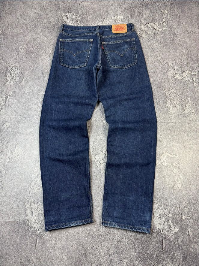 Levi's Vintage Levi's 521 Jeans Tappered Raw Denim Size US 34 / EU 50 - 1 Thumbnail