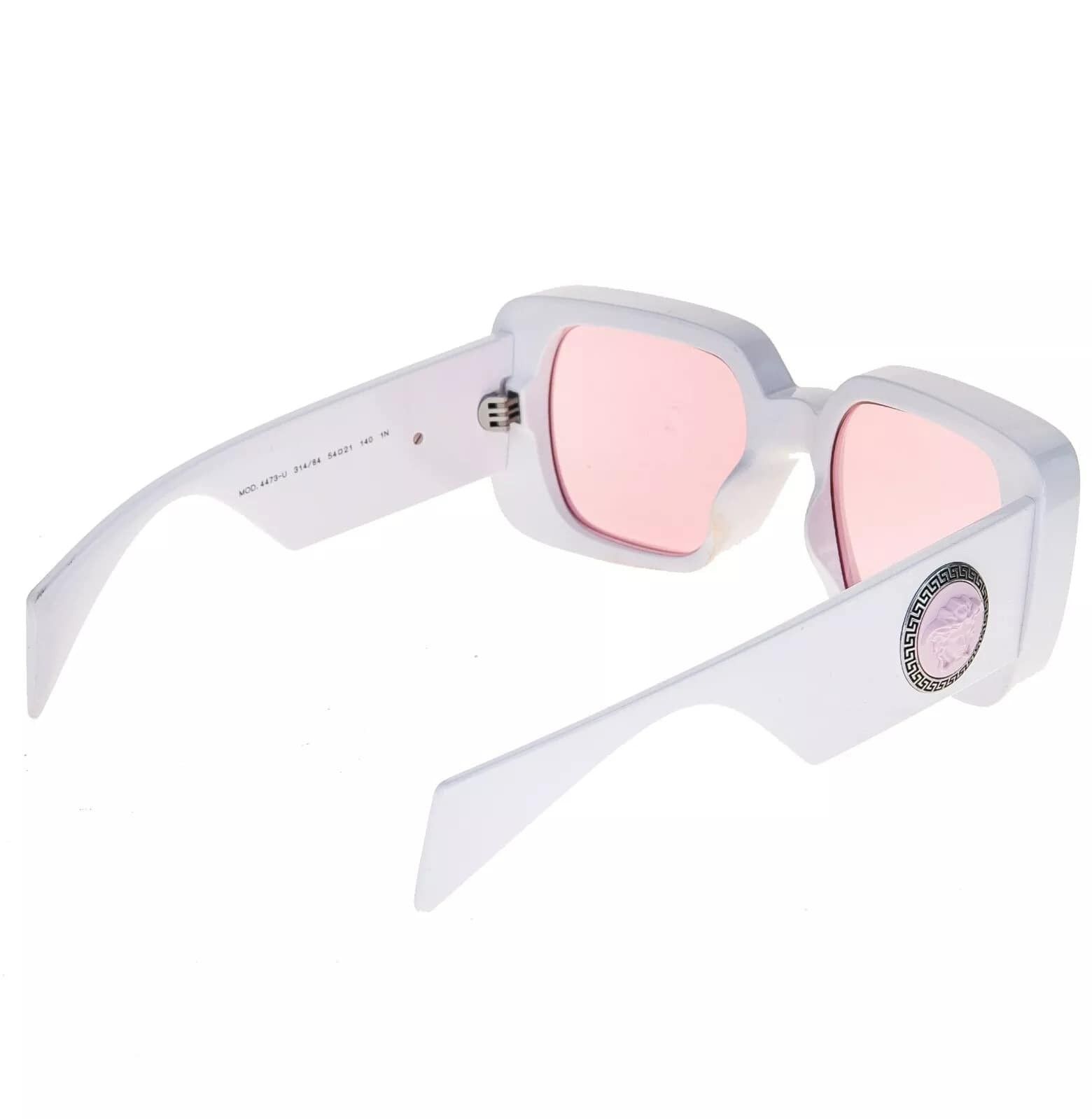 Versace VERSACE MEDUSA MEDALLION 4473 White VE4473 Unisex Sunglass Size ONE SIZE - 3 Thumbnail