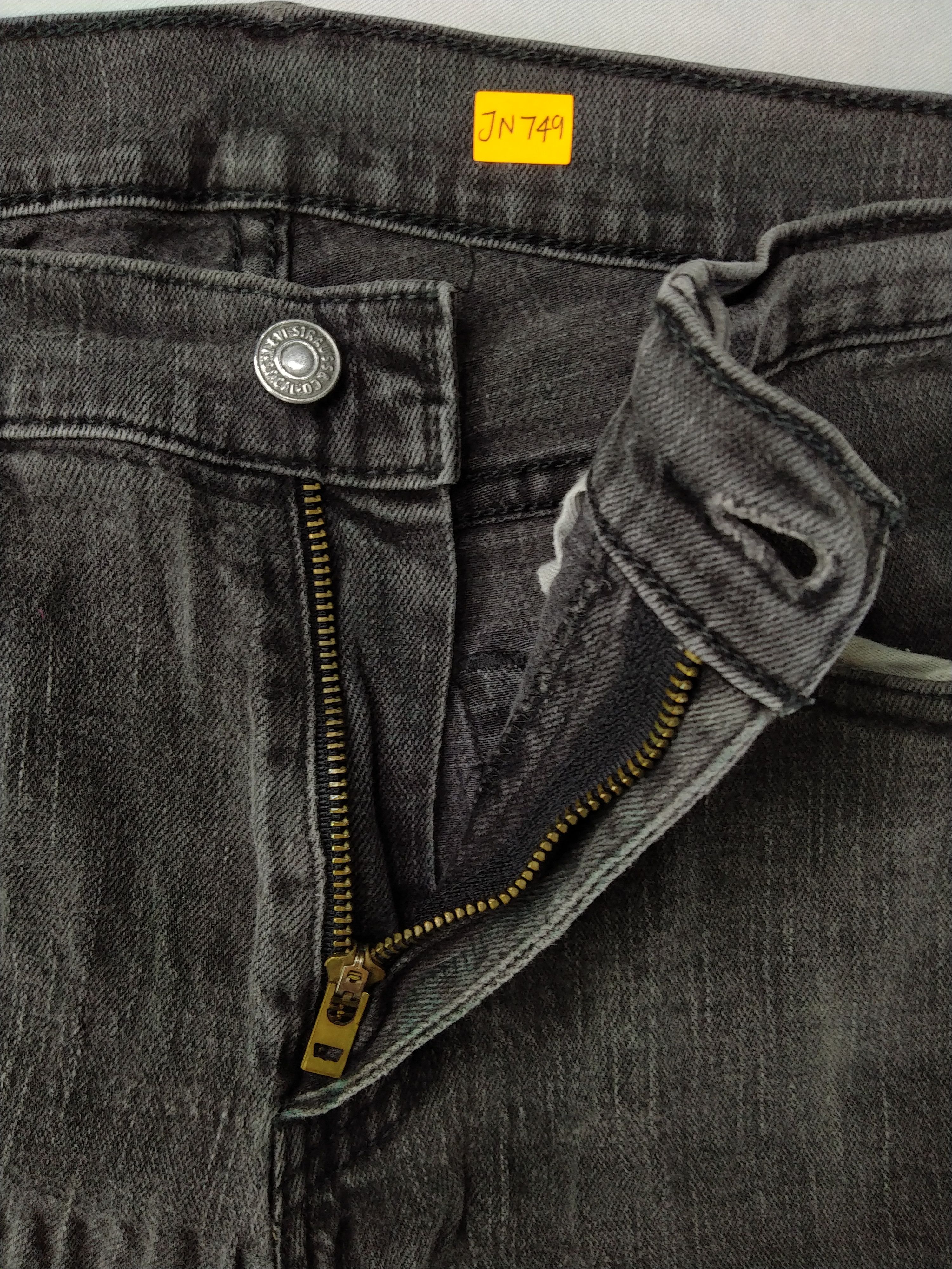 Levi's Black Vintage Levi's 514 Stretchable Denim 31 x 31.5 -JN749 Size US 31 - 6 Thumbnail