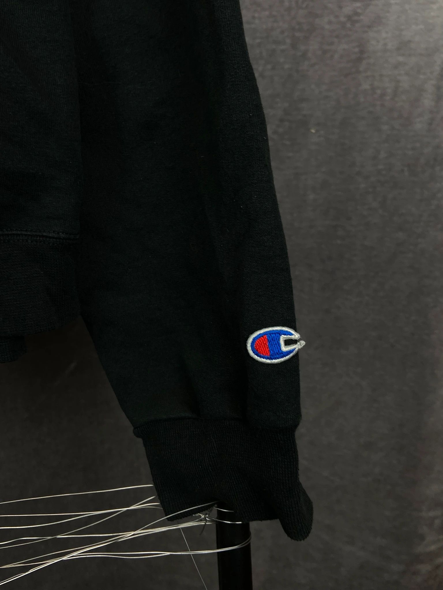 Champion Champion College Softball Hoodie Black Big Logo Size US M / EU 48-50 / 2 - 4 Thumbnail