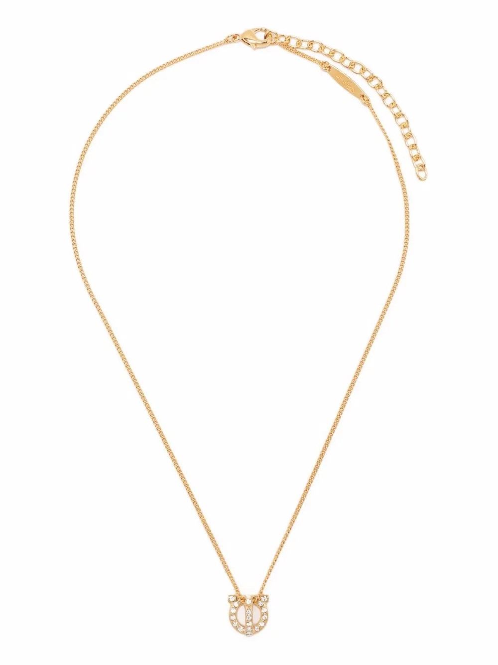 Salvatore Ferragamo GANCINI 3D CRYSTALS NECKLACE Size ONE SIZE - 1 Thumbnail