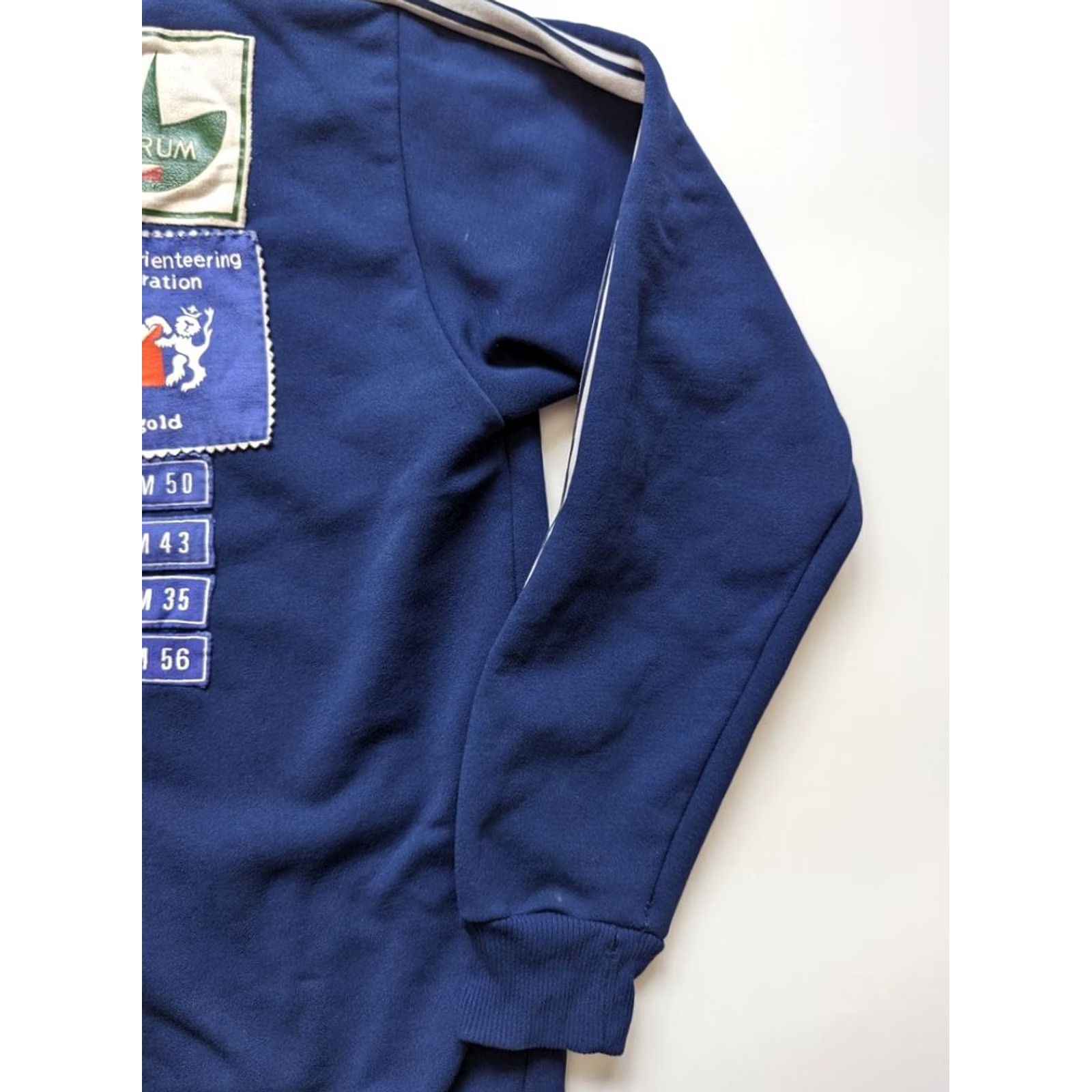 Vintage Rare Vintage British Orienteering Federation jacket 70s zip blue Mens 42 Polyester Jacket Size US XS / EU 42 / 0 - 5 Thumbnail