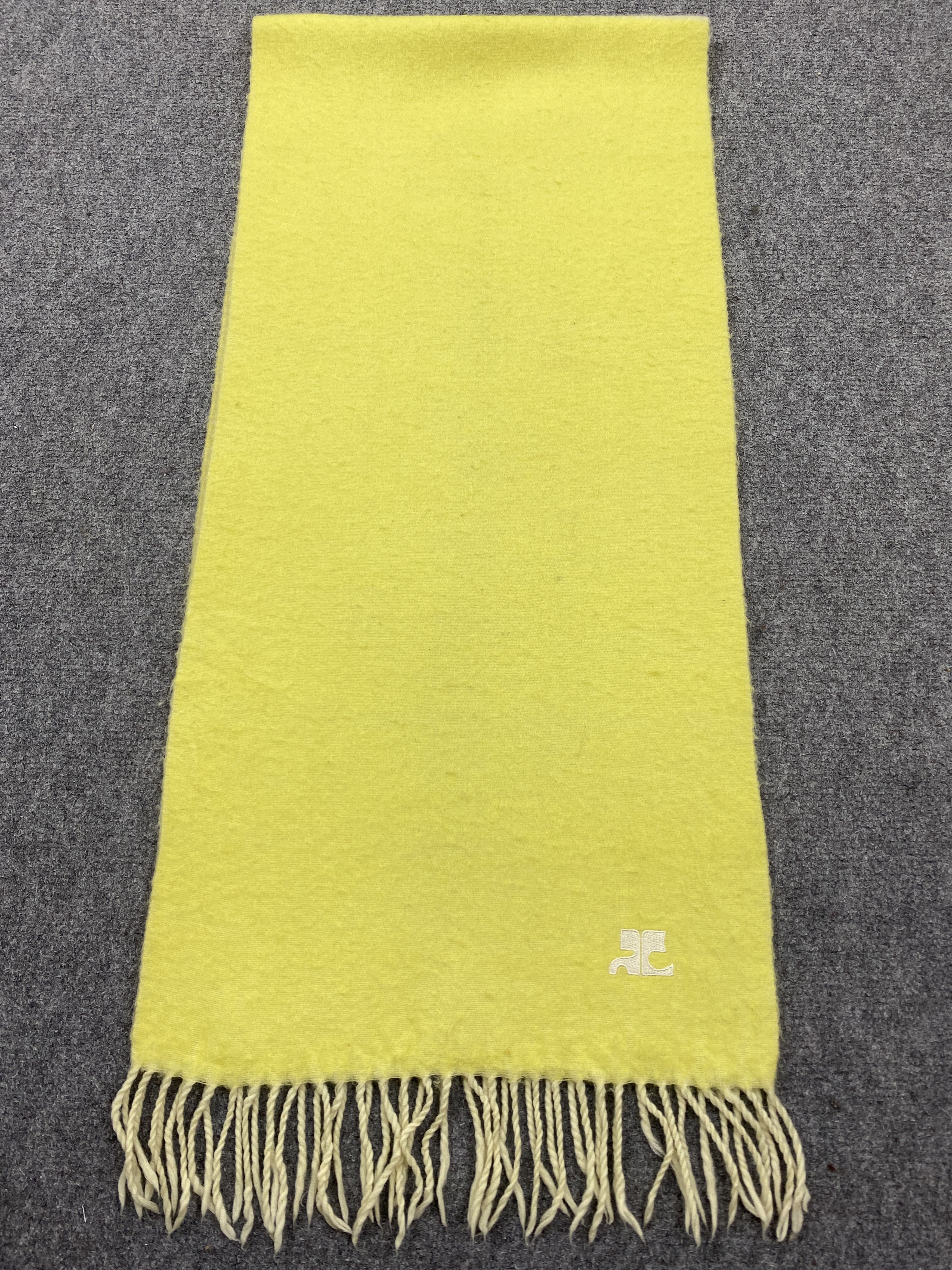 Courreges Courreges Scarf / Muffler / Neckwear - SC0158 Size ONE SIZE - 9 Thumbnail