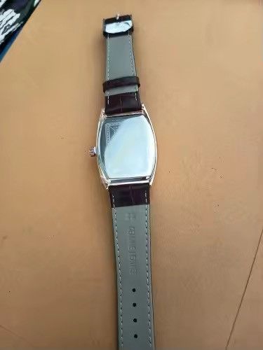 Vintage Vintage 90s black dial luxury style quartz silver watch Size ONE SIZE - 3 Thumbnail
