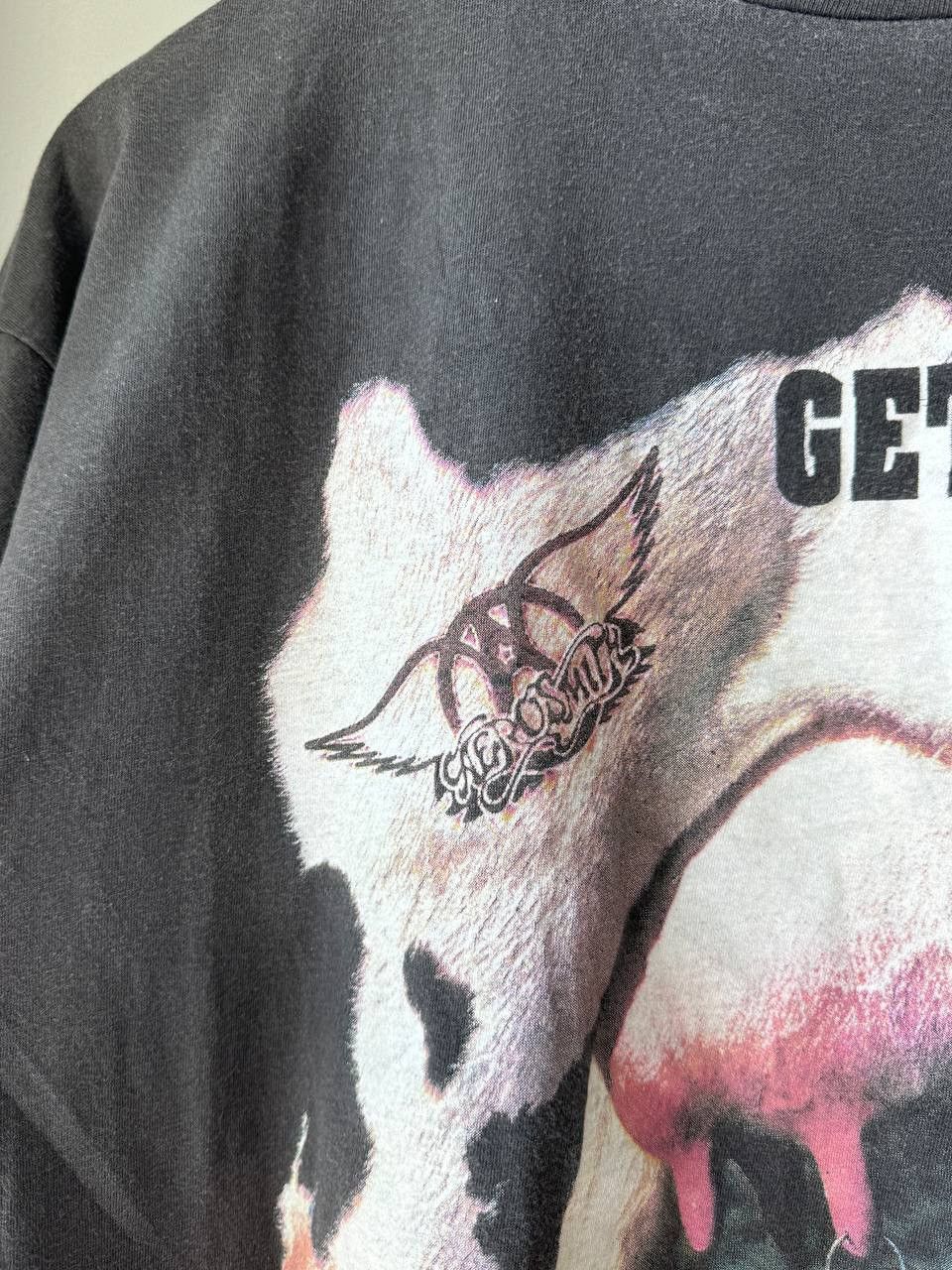 Aerosmith × Band Tees × Vintage Aerosmith Get A Grip 1993 Travis Scott Tour T-Shirt Vintage Size US XL / EU 56 / 4 - 5 Thumbnail