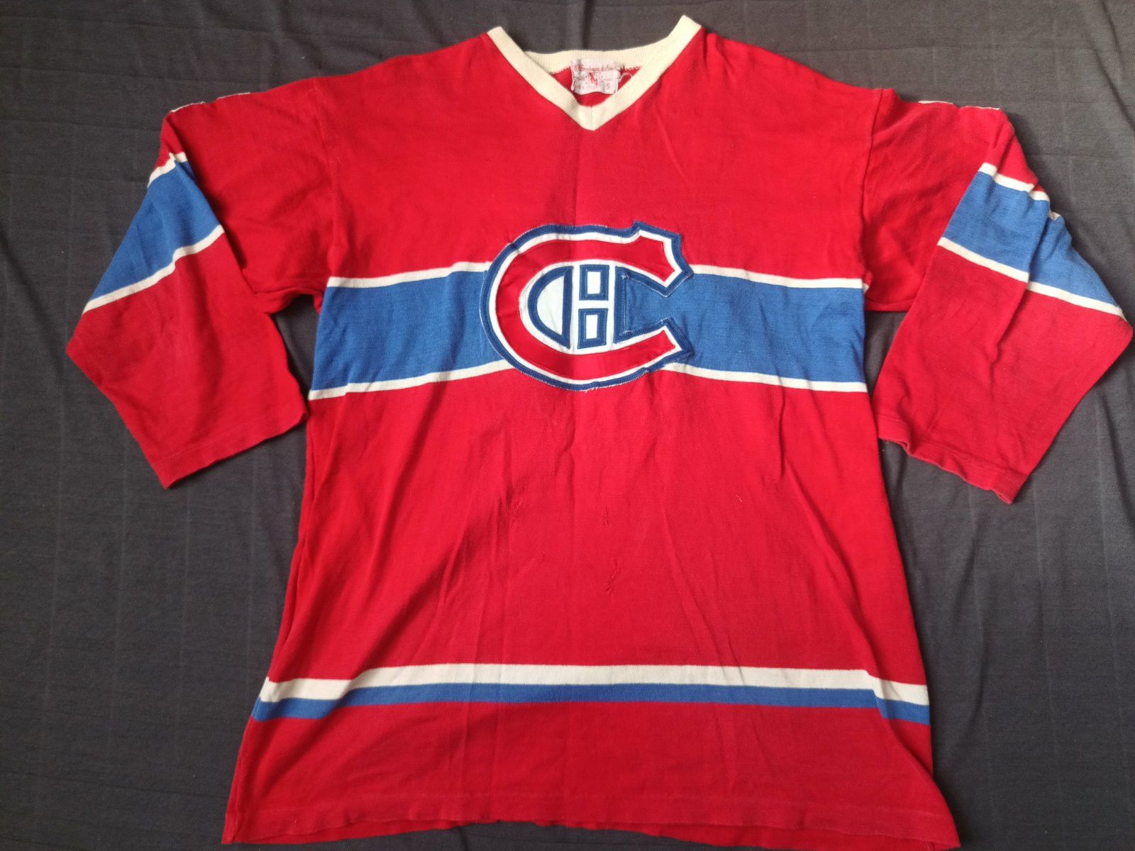 MLB Vintage 1970’s #8 Hochuli Dureen Montreal Canadiens Hockey Size US S / EU 44-46 / 1 - 2 Thumbnail
