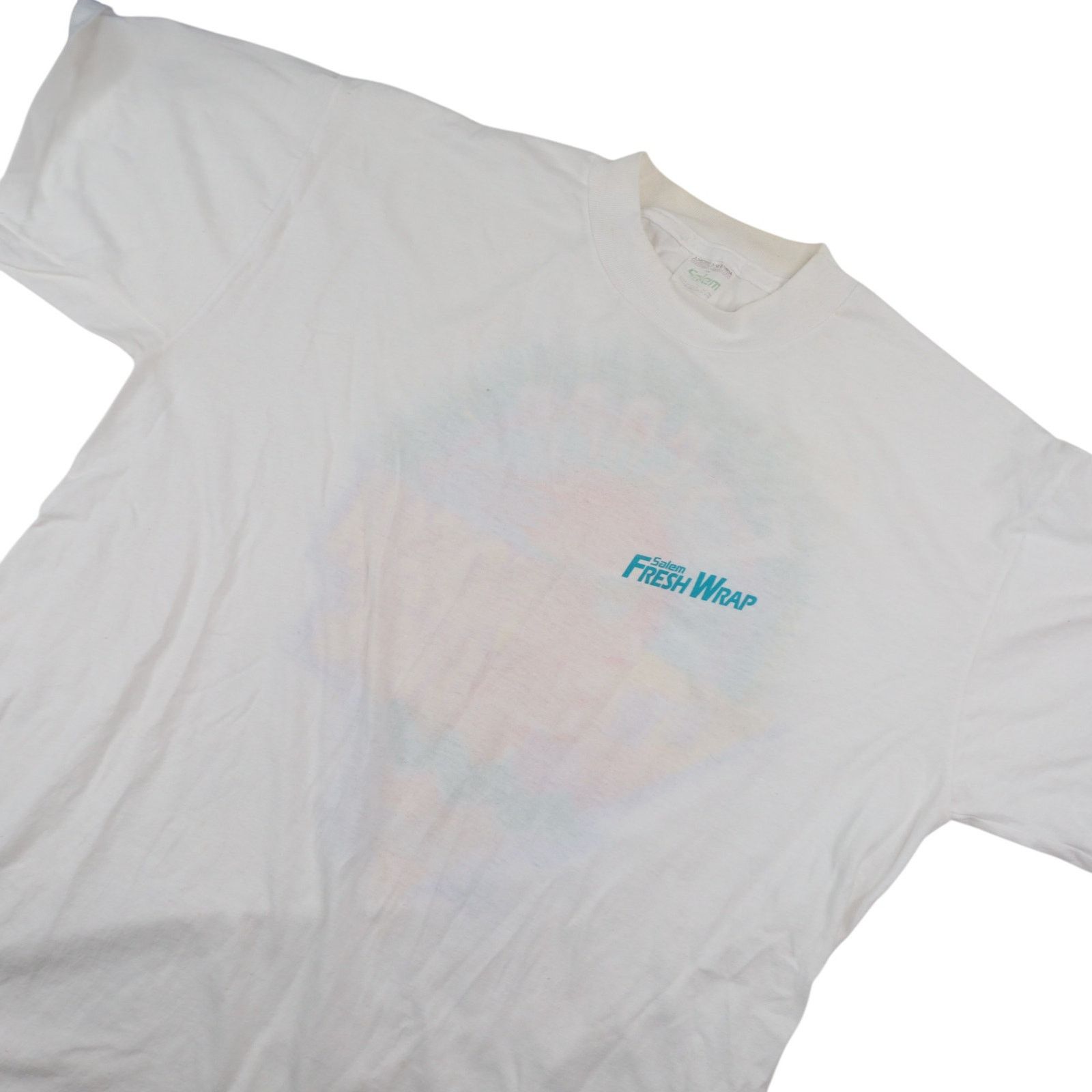 Vintage Vtg 1992 Salem Cigarettes Fresh Wrap Graphic Advertisement T Size US XL / EU 56 / 4 - 3 Thumbnail