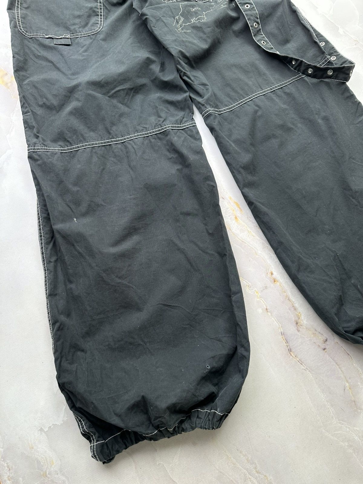 Japanese Brand Vintage Wide Pants Size US 30 / EU 46 - 9 Thumbnail
