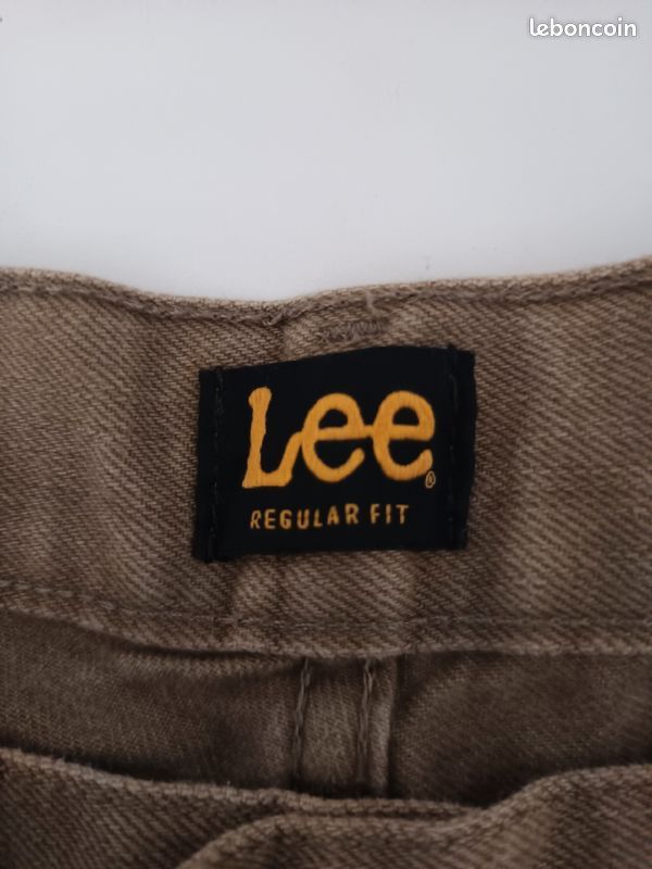 Lee Lee Regular fit Pant - Brown - Men Size US 32 / EU 48 - 3 Thumbnail
