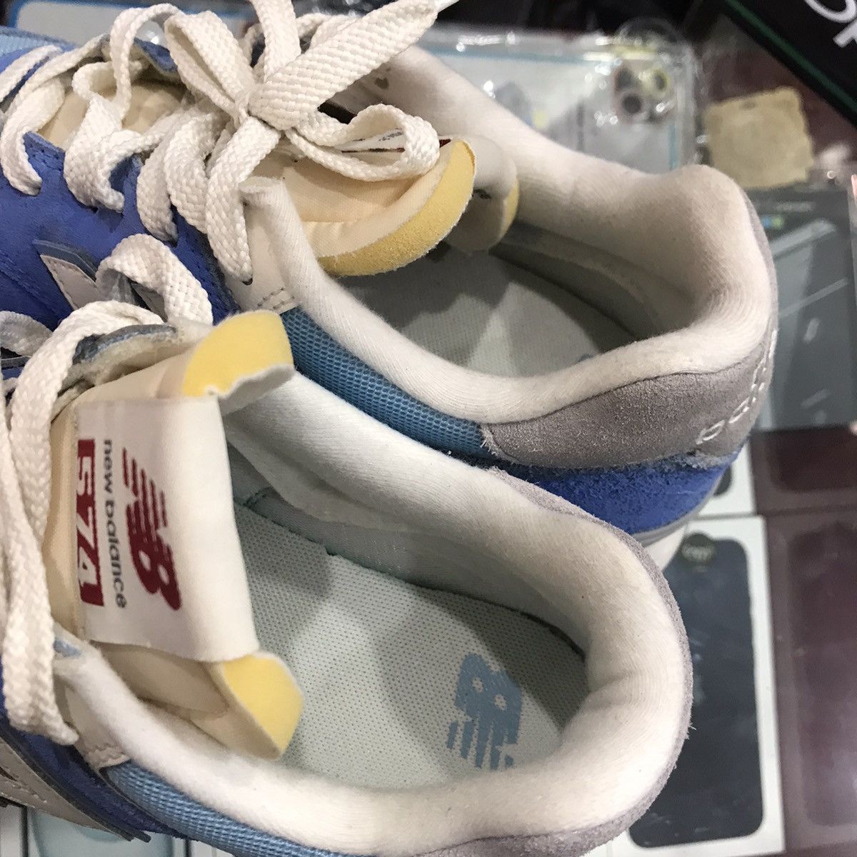 Hysteric Glamour × New Balance New Balance 574 Blue Laguna Sea Salt U574RCA U RCA sneakers Size US 5.5 / EU 38 - 13 Thumbnail