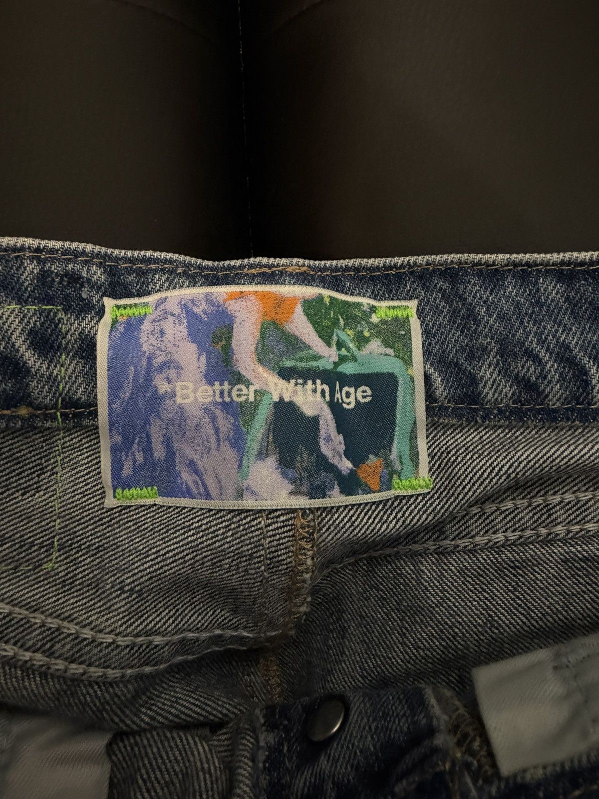 Better With Age Size 30 - Better With Age “Fleetwood” Darkwash Denim Size US 30 / EU 46 - 7 Thumbnail