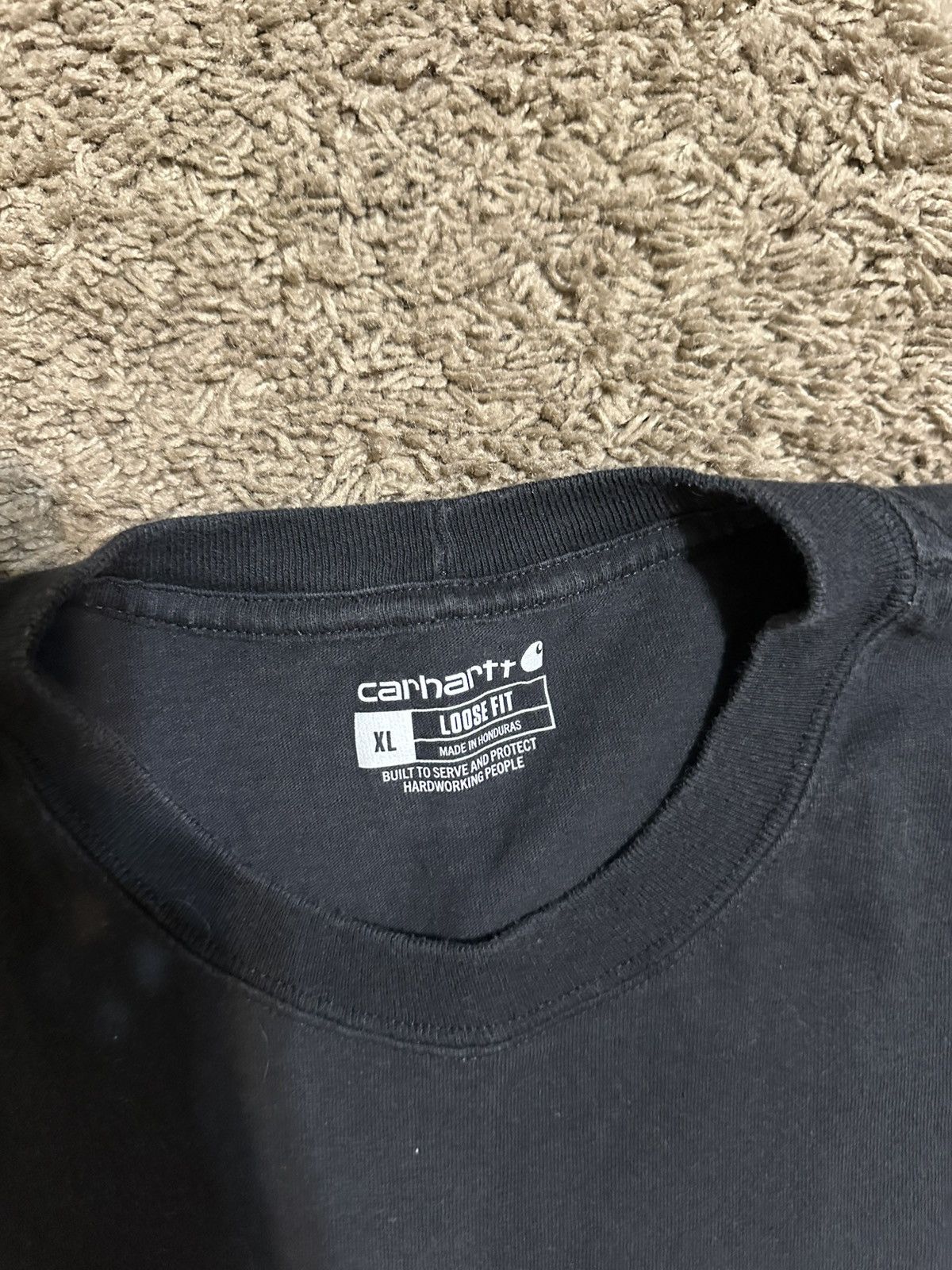 Carhartt Vintage Carhartt “Triple black” shirt 00s size xl Size US XL / EU 56 / 4 - 3 Thumbnail