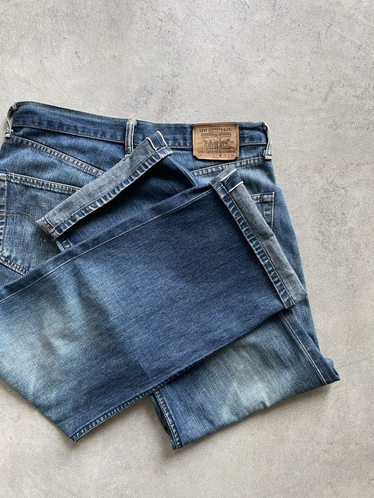 Levi's Selvedge Levi's 504 X Japanese Brand X Vintage Size US 31 - 1 Thumbnail