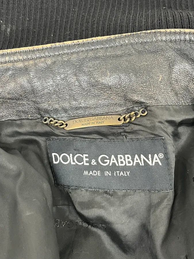 Dolce & Gabbana AW2003 Dolce & Gabbana Brown Faded Zip Bomber Cargo Pocket Jacket Size US M / EU 48-50 / 2 - 11 Thumbnail