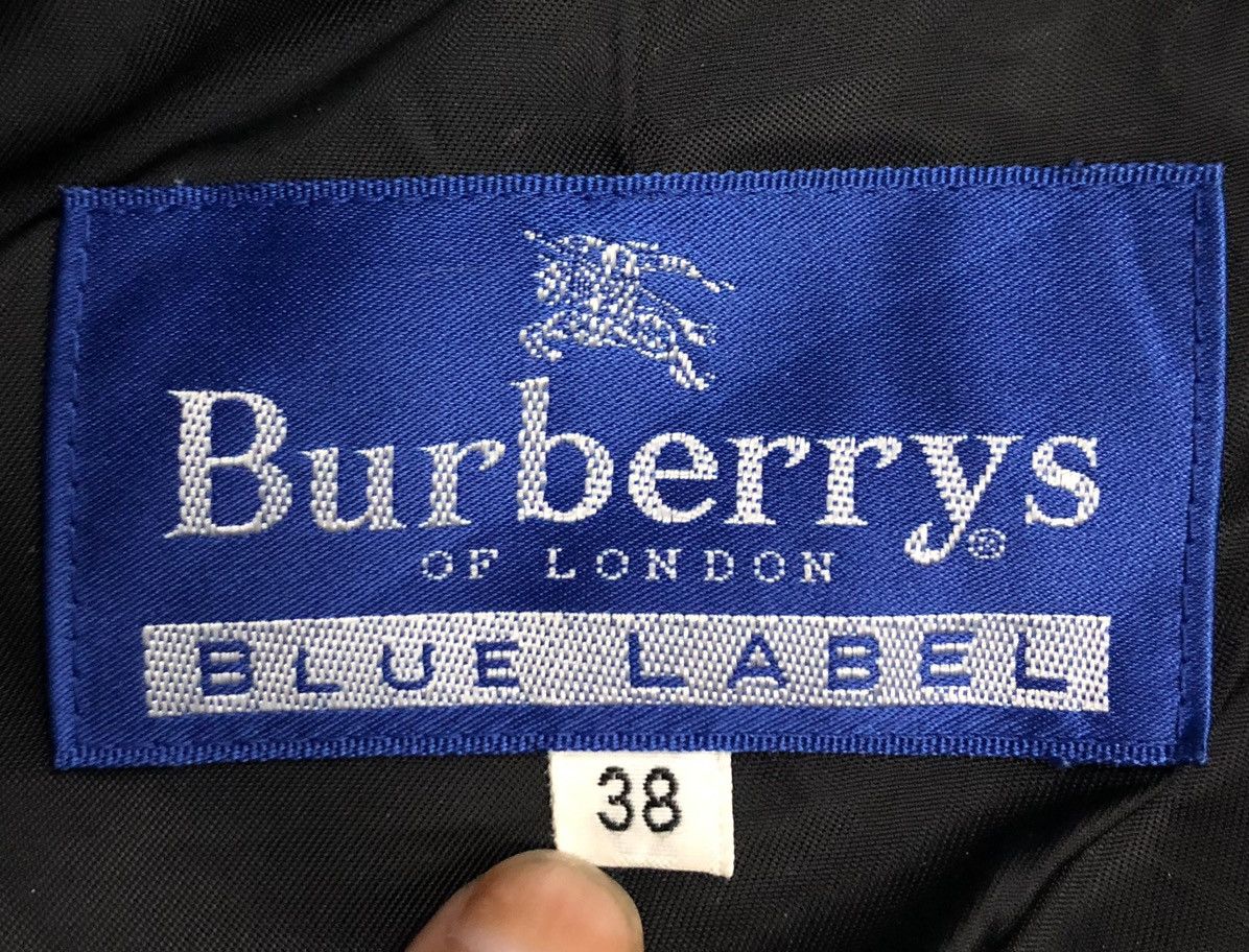 Burberry Vintage Burberrys Of London Blue Label Long Coat Size M / US 6-8 / IT 42-44 - 12 Thumbnail