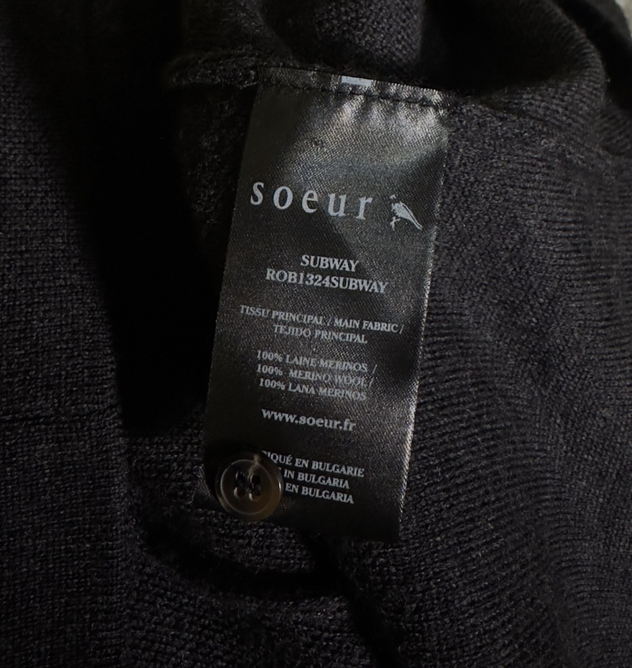 Soeur Grey wool maxi dress Size M / US 6-8 / IT 42-44 - 8 Thumbnail
