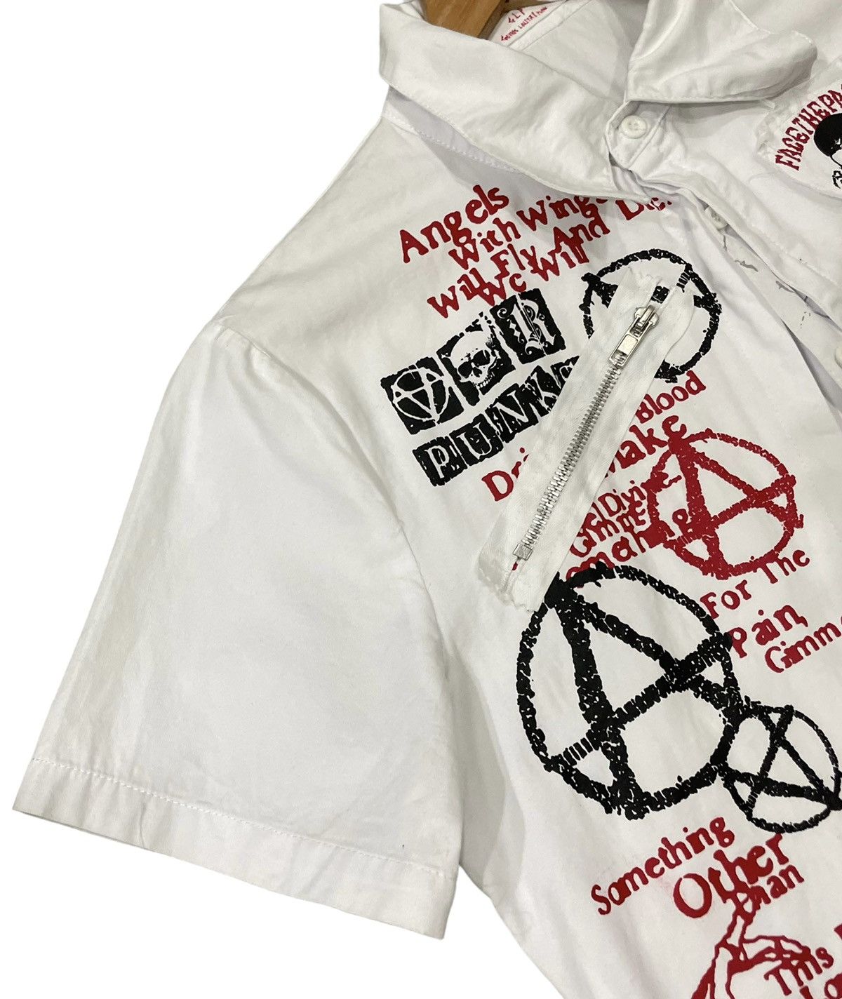 If Six Was Nine Gothic Lolita & Punk Seditionaries Buttons Up Shirt Size US L / EU 52-54 / 3 - 8 Thumbnail