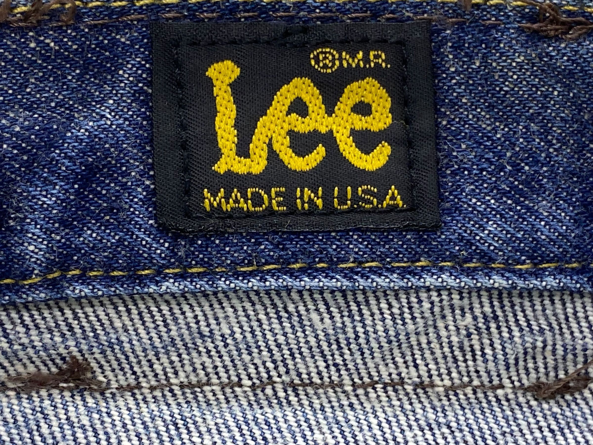 Lee 90s Lee Riders Denim Selvedge Jeans Light Blue Wash Jeans Size US 29 - 7 Thumbnail