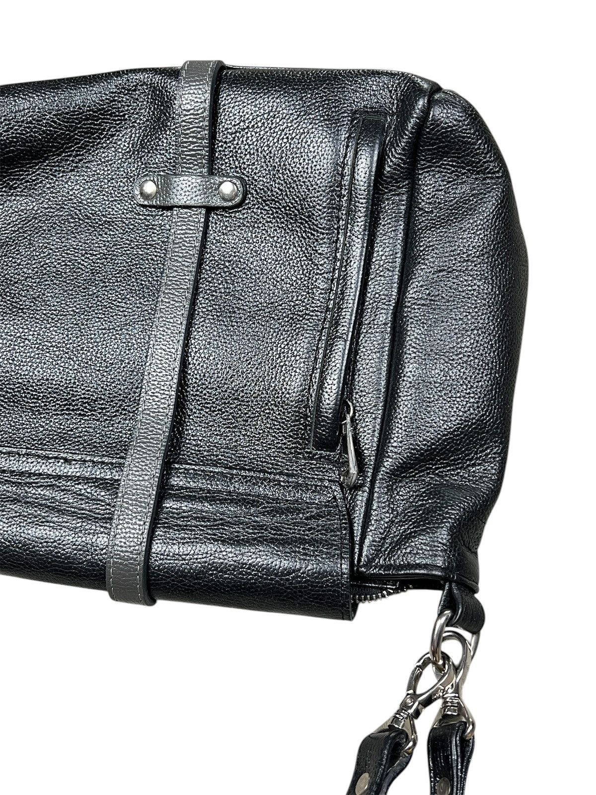 Other Leone d'Oro Italian Leather Bag Crossbody with Two Straps Size ONE SIZE - 9 Thumbnail