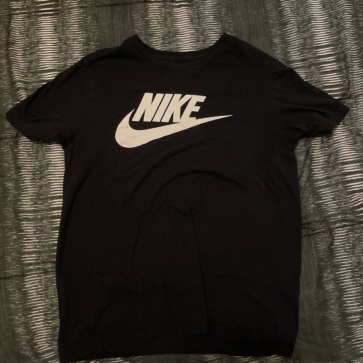 Nike Black Nike logo tee Size US M / EU 48-50 / 2 - 1 Thumbnail